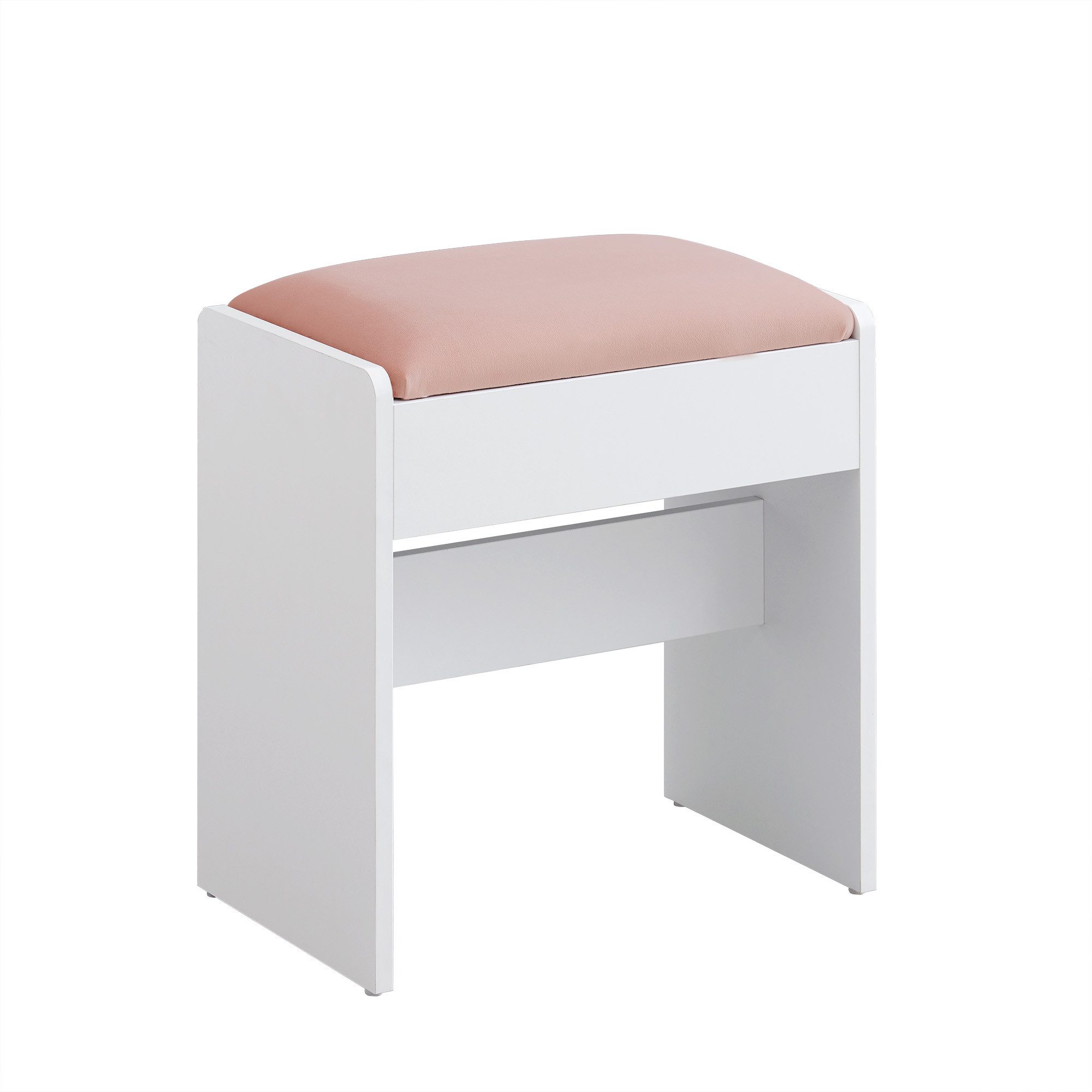 VASAGLE Schminktisch, Hocker Schminktisch, Sitzhocker gepolstert,