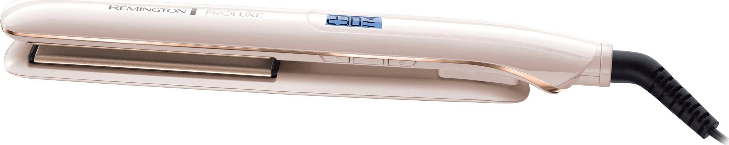 Remington Glätteisen PROluxe, S9100, Haarglätter Ultimate-Glide-Keramik-Beschichtung,