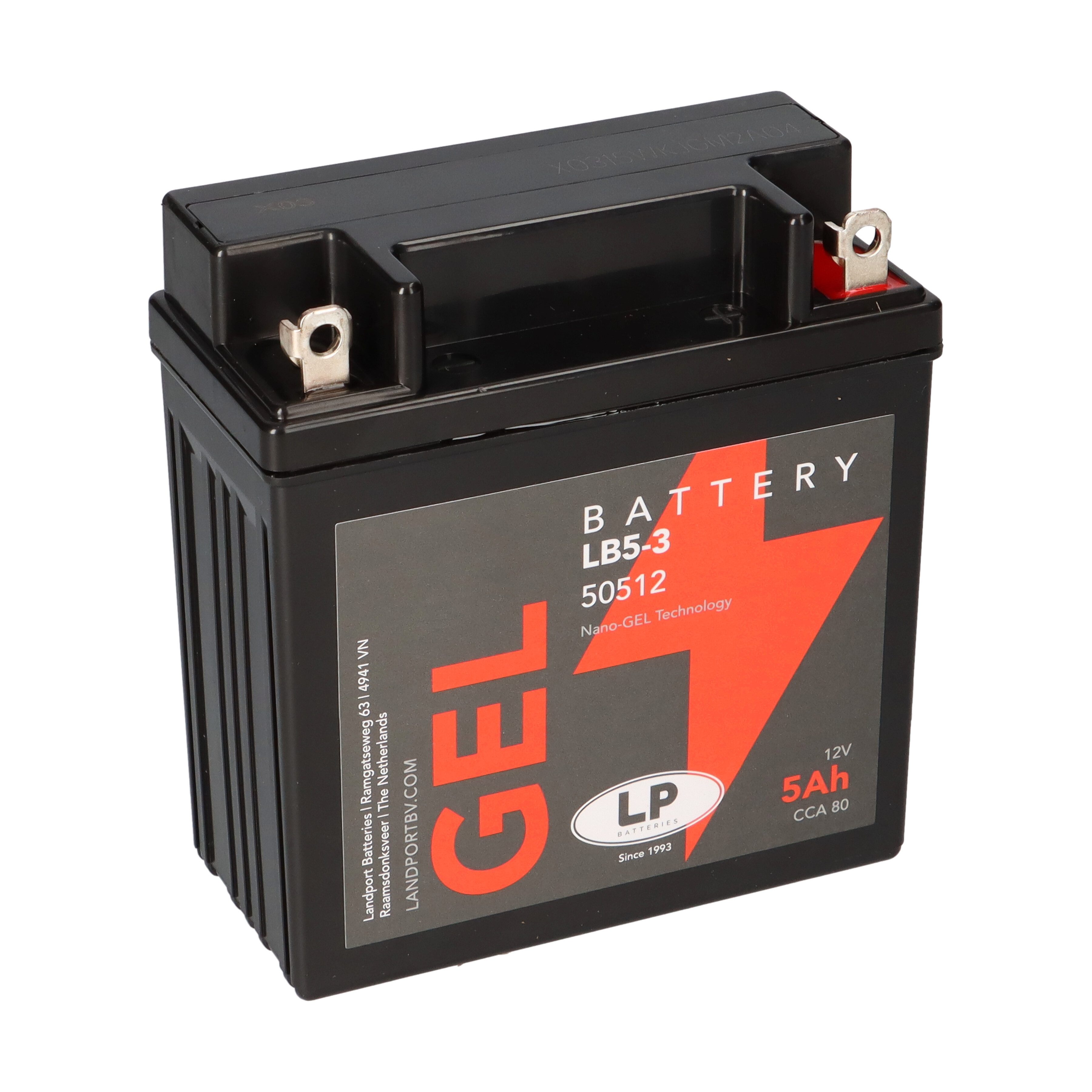 Akkuman.de Batterie 12V 5Ah für Motorrad