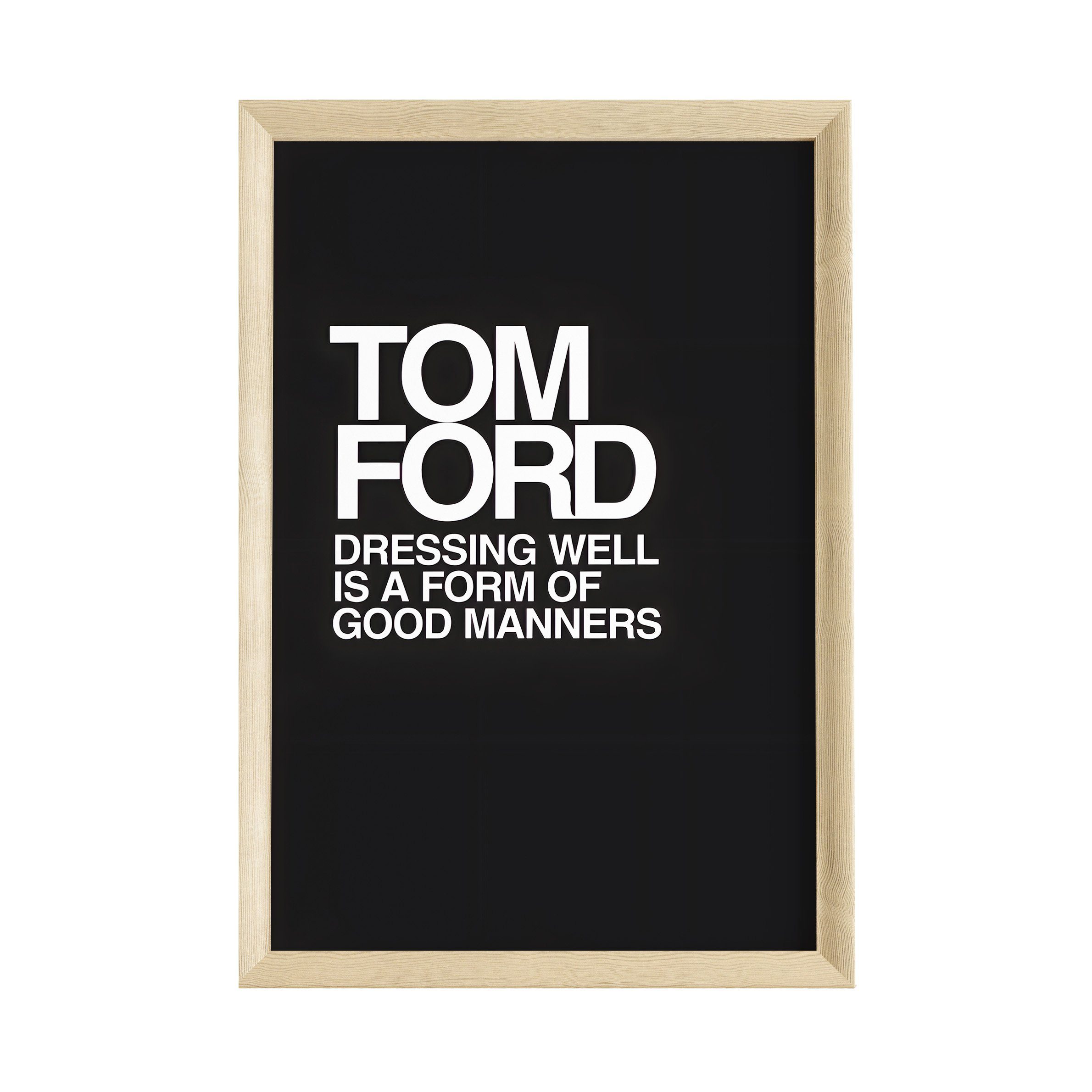 JUSTGOODMOOD Poster Premium ® Tom Ford