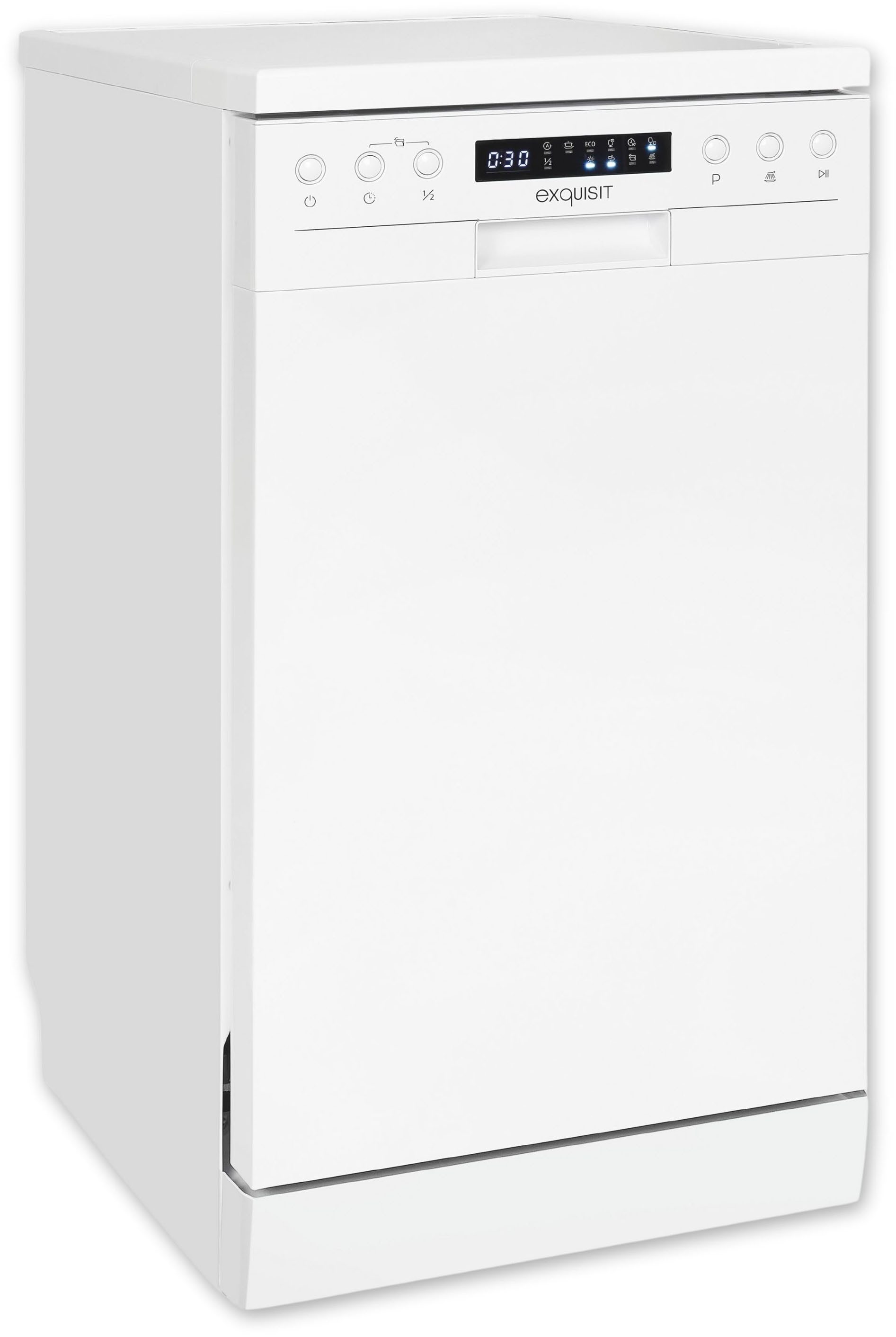 exquisit Unterbaugeschirrspüler GSP9410-030D weiss, 10 Maßgedecke