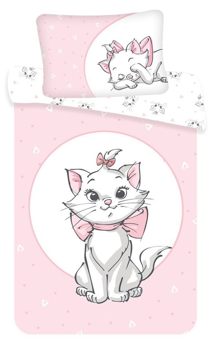 Disney Kinderbettwäsche Disney Marie Aristocats Babybettwäsche