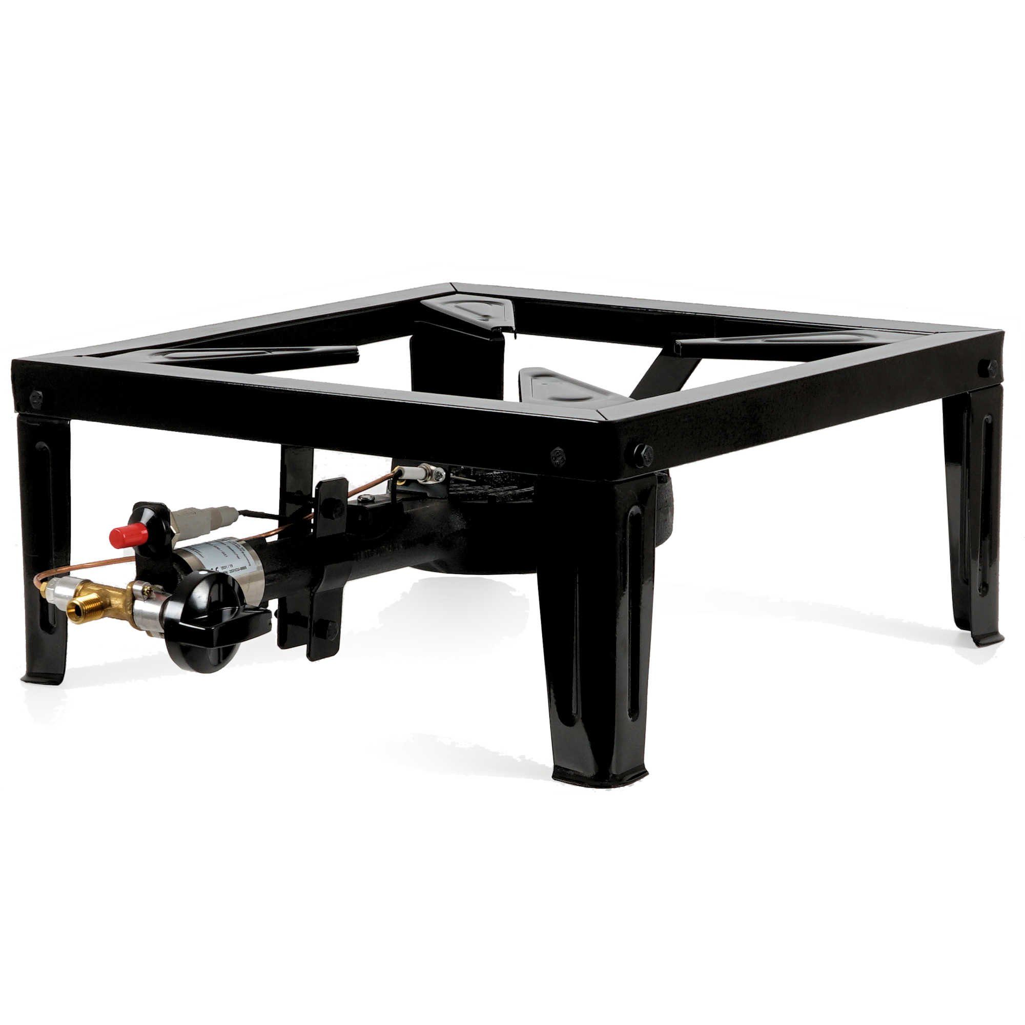 BBQ-Toro Gaskocher Gusseisen Gaskocher, 1-Ring-Gasbrenner 55