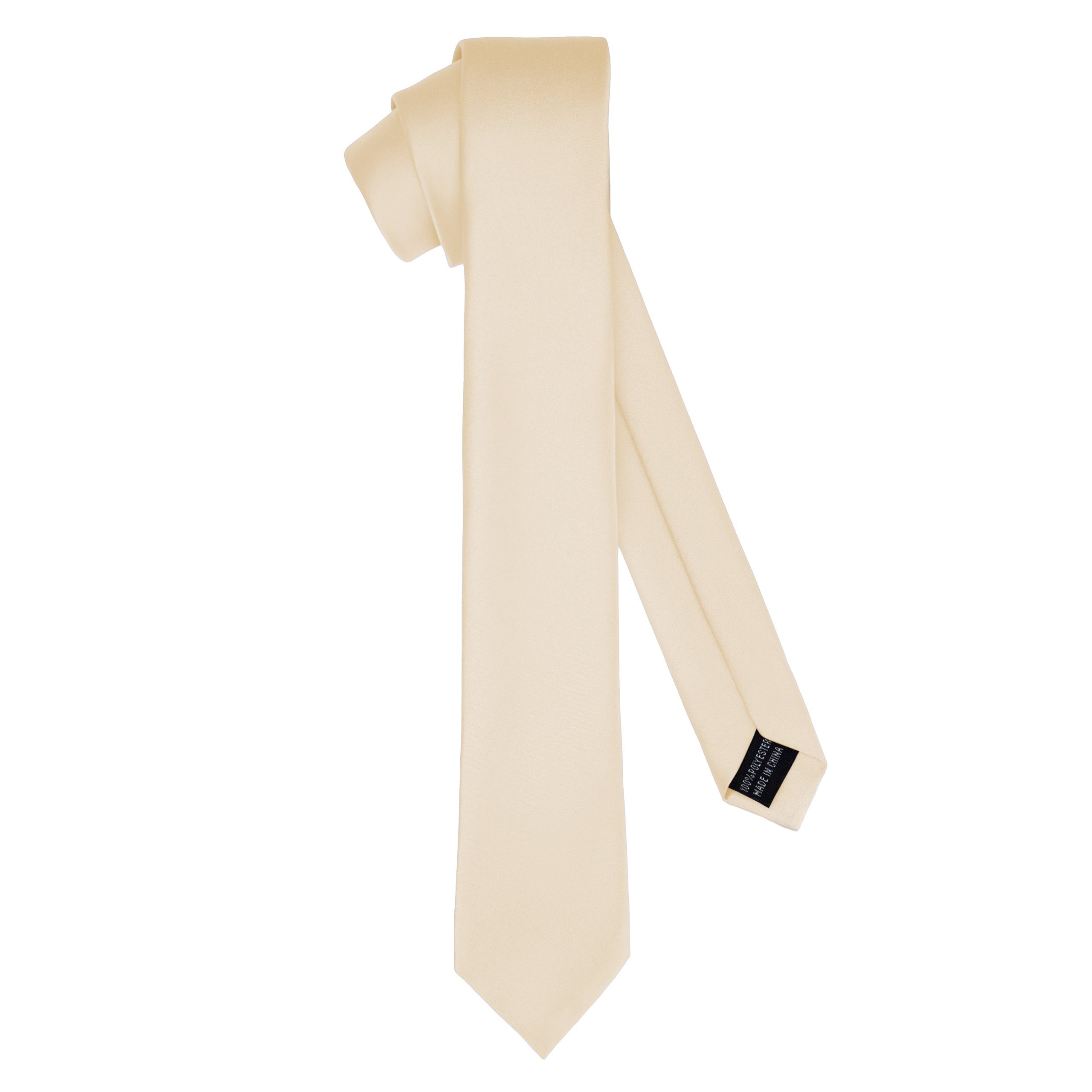 Ladeheid Krawatte Klassische Herren Krawatte matt