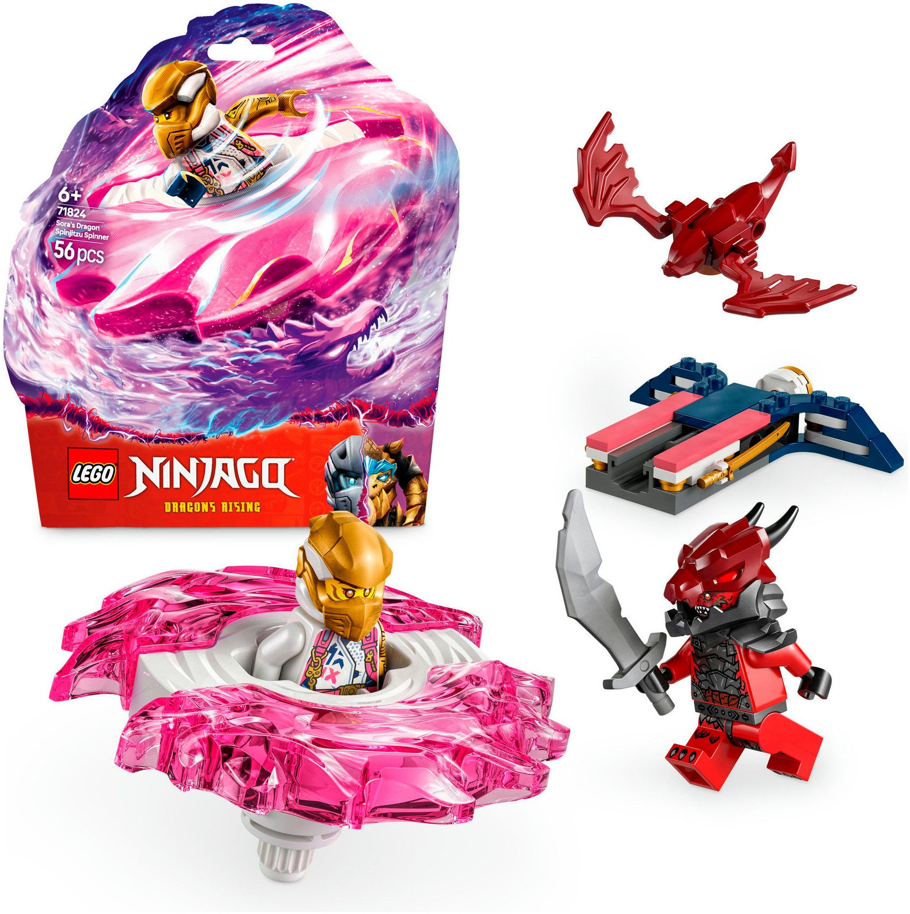 LEGO® Soras Drachen-Spinjitzu-Spinner (71824), LEGO Ninjago