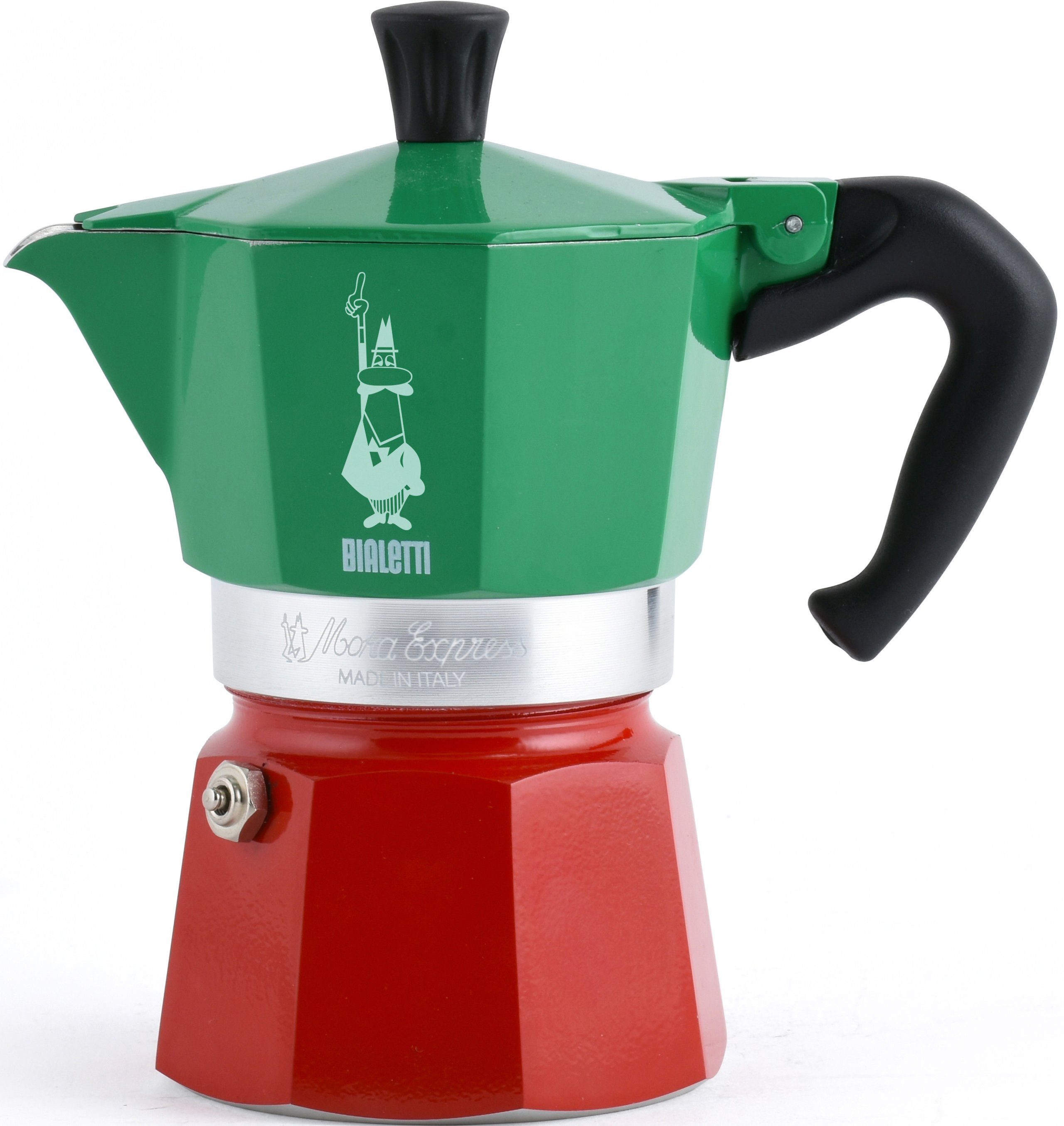 BIALETTI Espressokocher, 0,13l Kaffeekanne, 3 Tassen