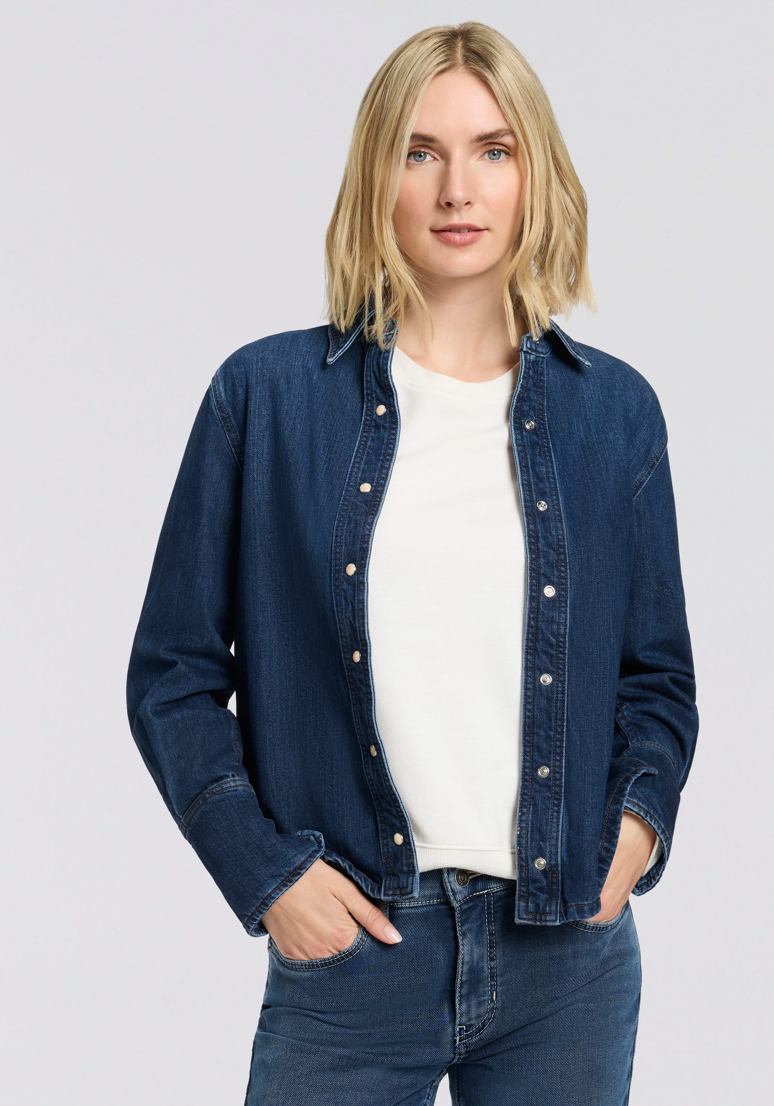 BOSS ORANGE Hemdbluse Shirt Premium Damenmode