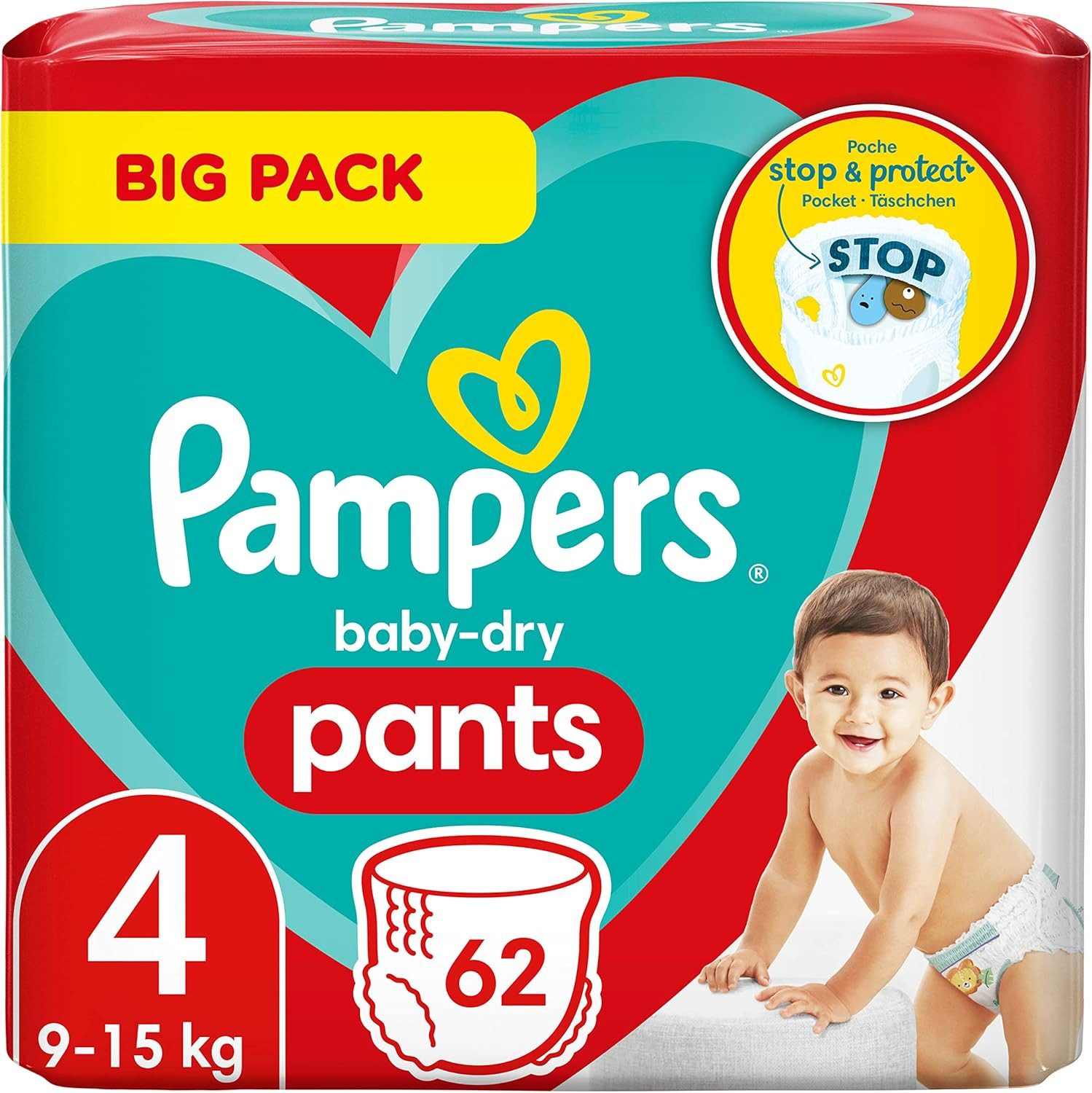 Procter & Gamble Stoffwindeln Baby Dry