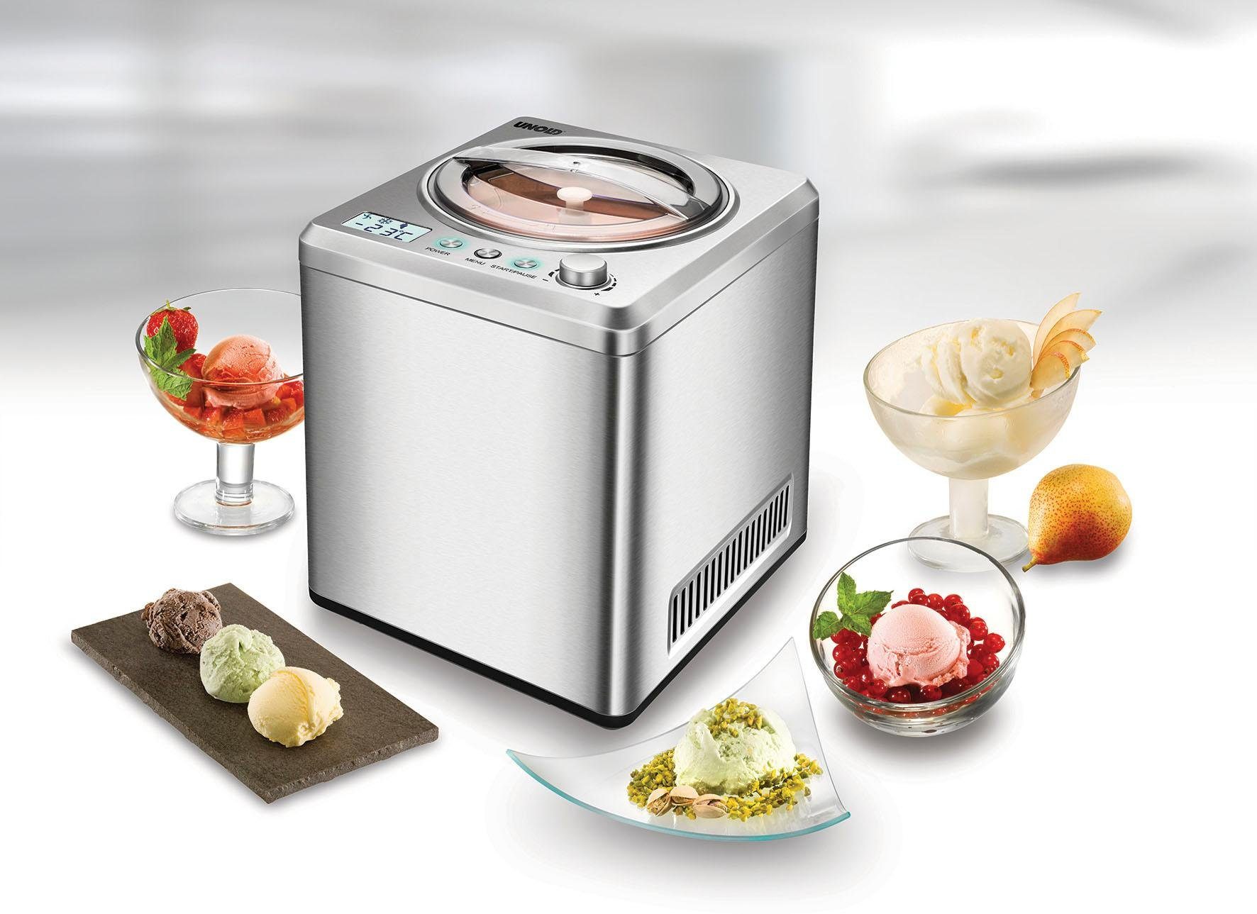 Unold Eismaschine Exclusiv 48872, 2 l,