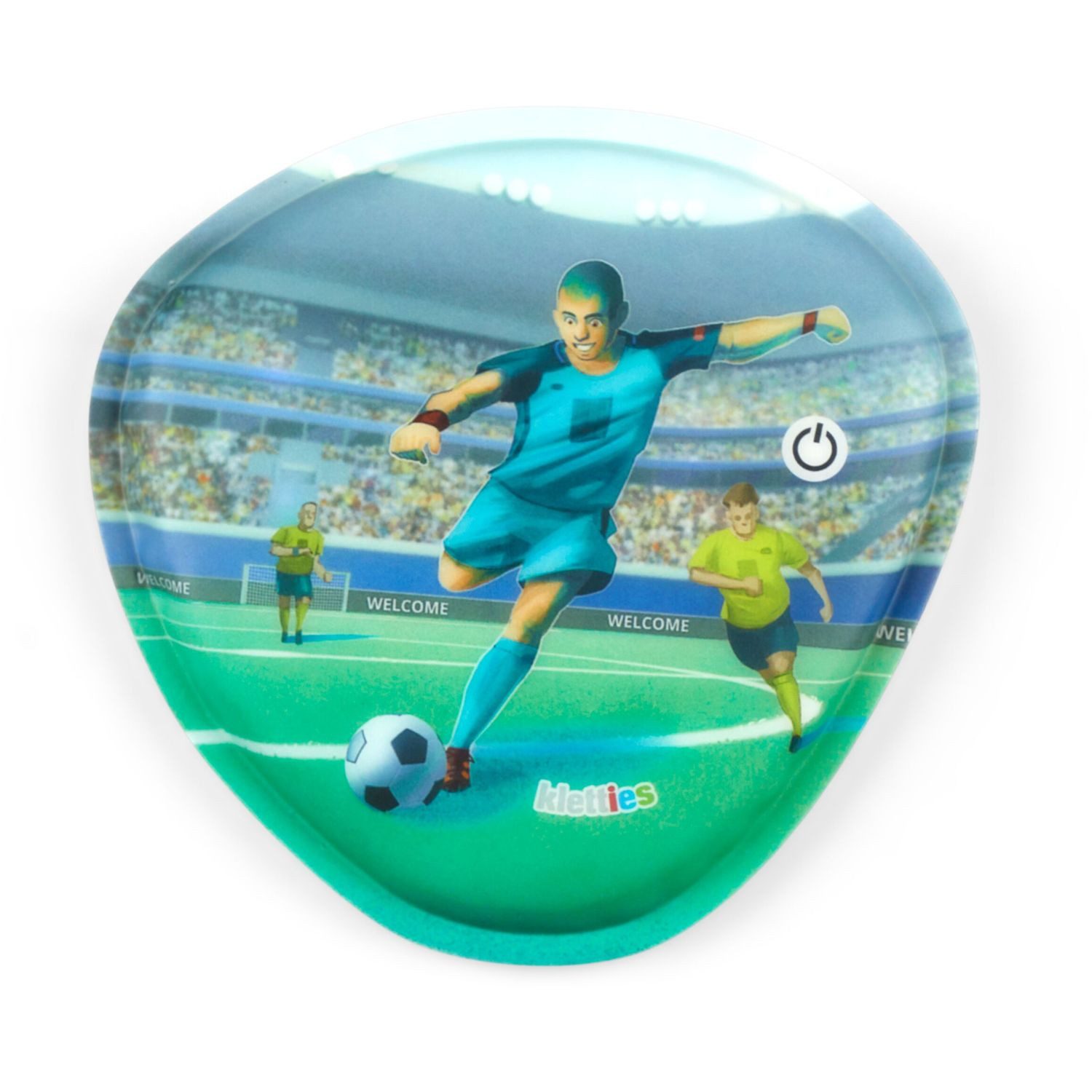 ergobag Schulranzen ergobag Blinkie-Klettie Fußball