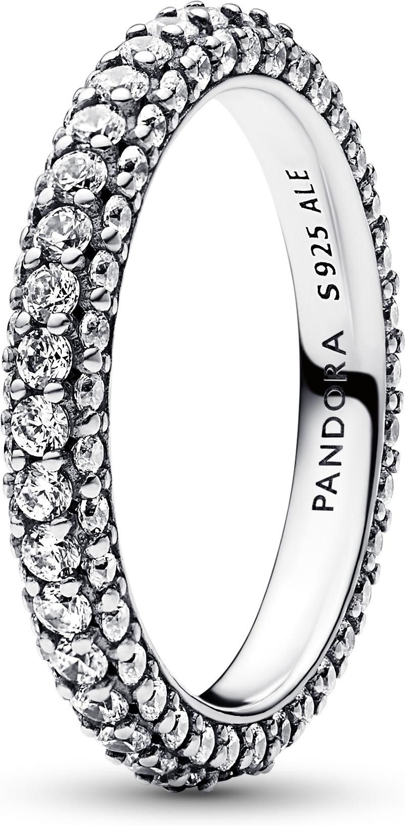 Pandora Fingerring Pandora Timeless Einreihiger Pavé