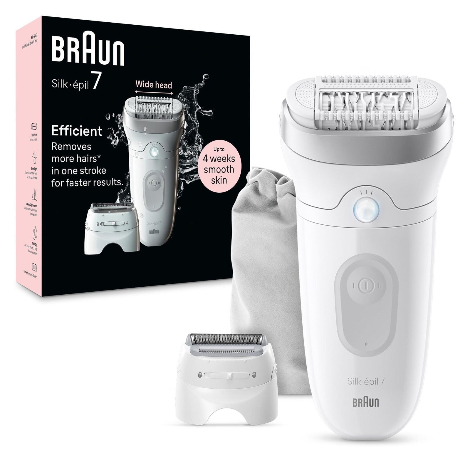 Braun Epilierer Silk-épil 7 7-041, Sanfte
