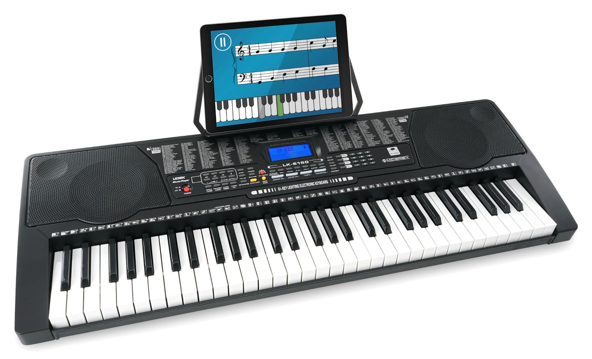 McGrey Home-Keyboard LK-6150 - Einsteiger-Keyboard mit