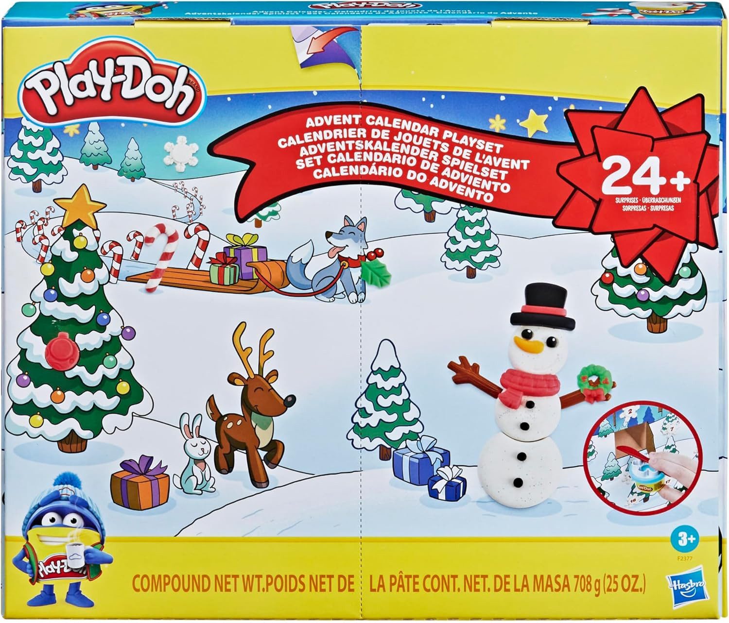 Hasbro Adventskalender HASBRO F23775L6 Play-Doh Adventskalender