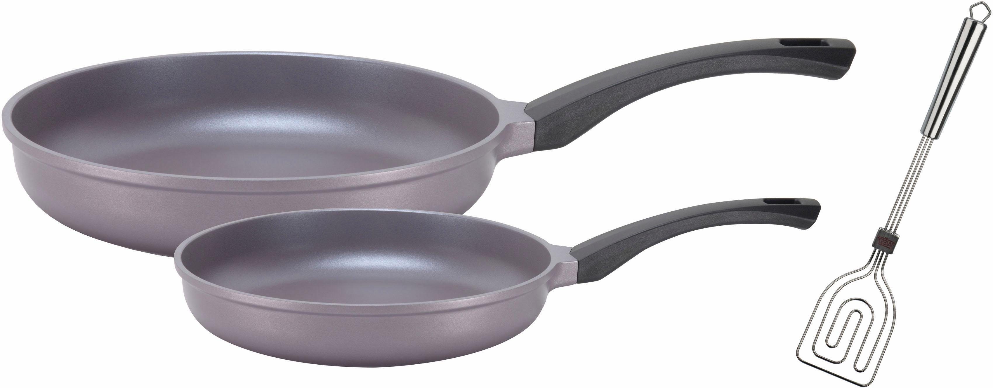 GSW Pfannen-Set Rainbow, Aluminiumguss (Set, 3-tlg.,