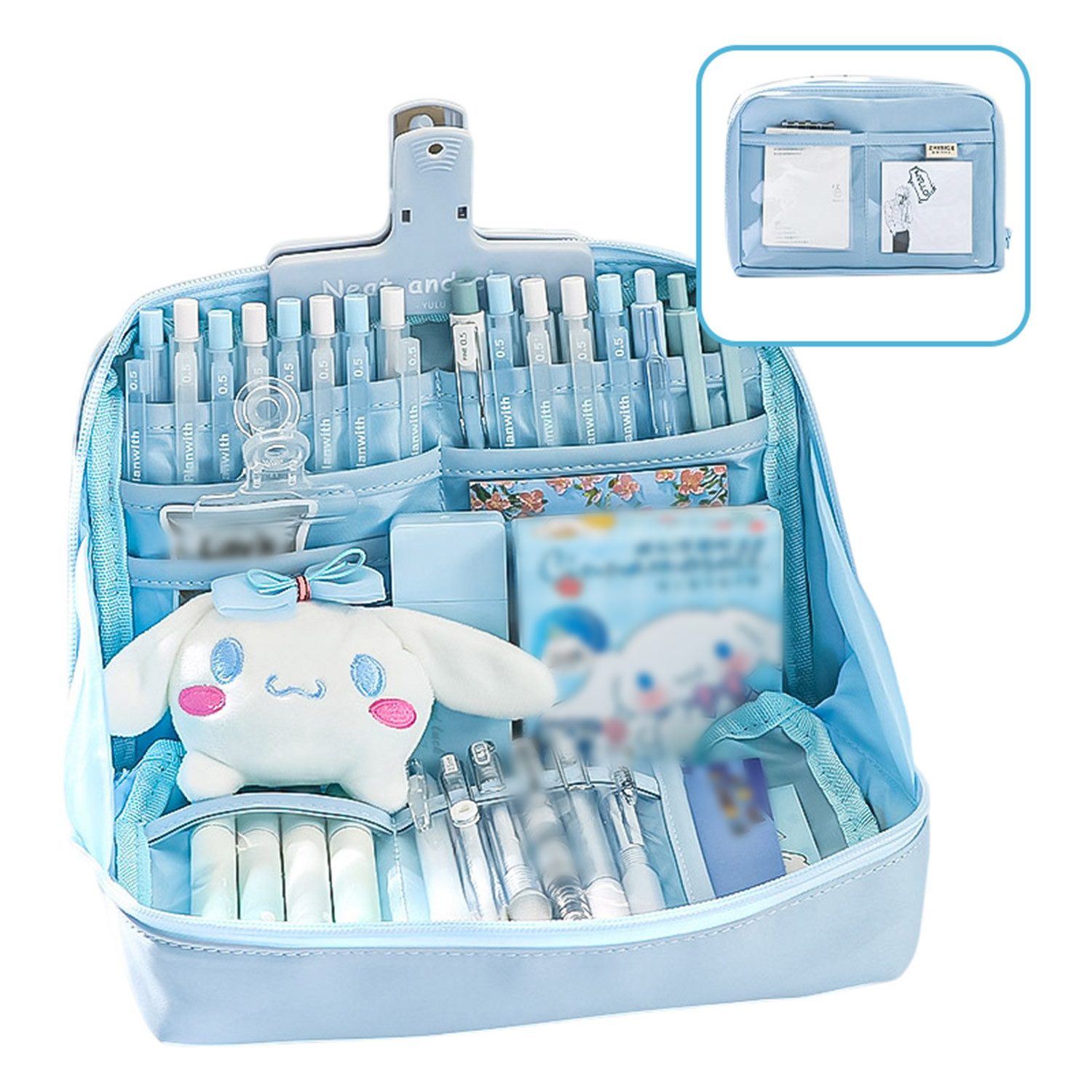Refttenw Federmäppchen Federmäppchen, Schreibwaren Schreibtisch Organizer,Große