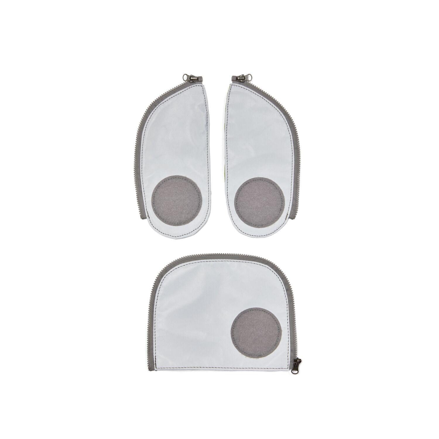 ergobag Schulranzen Ergobag Zip-Set Reflektierend Silver