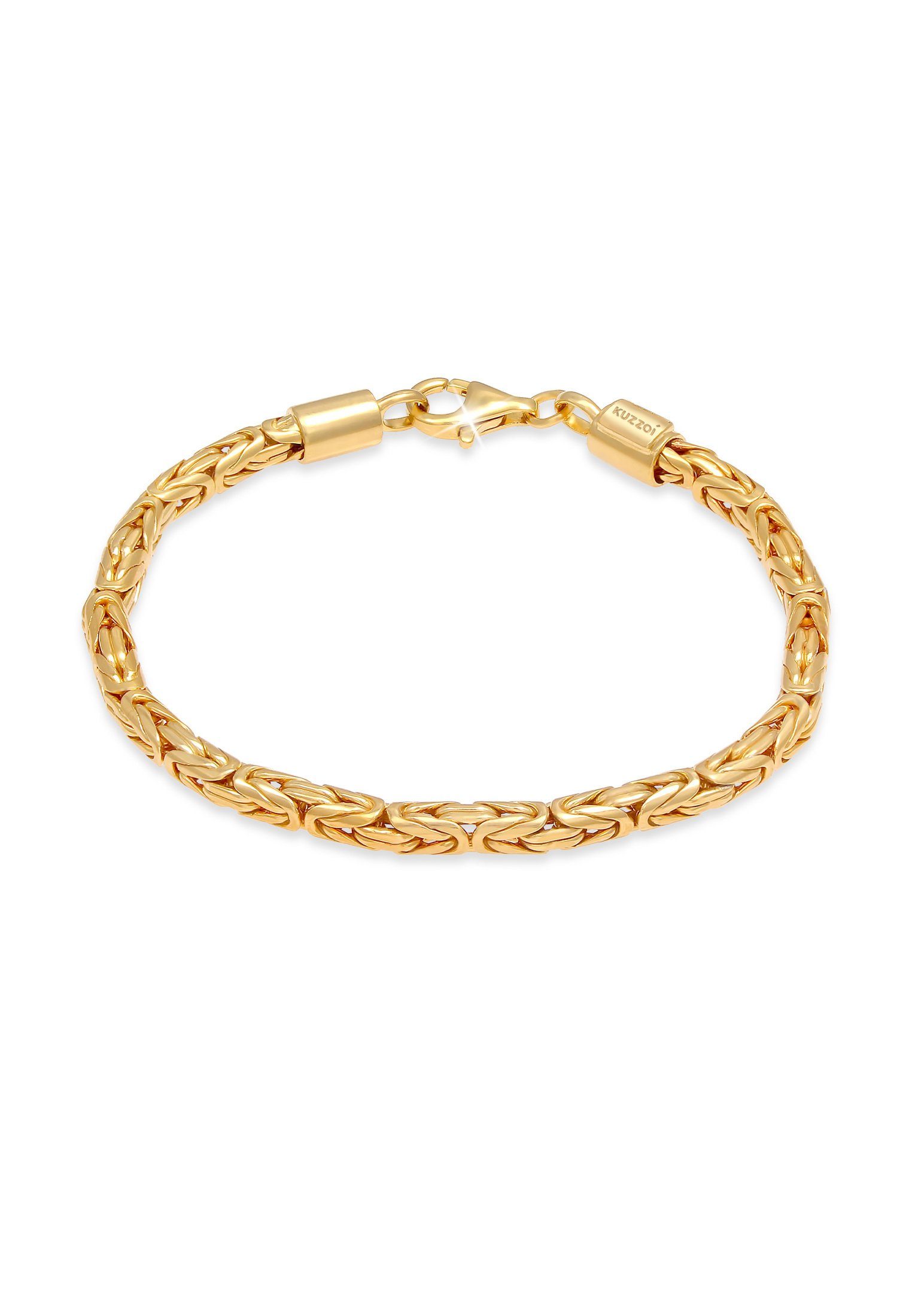 Kuzzoi Silberarmband Herren Königskette Robust 925
