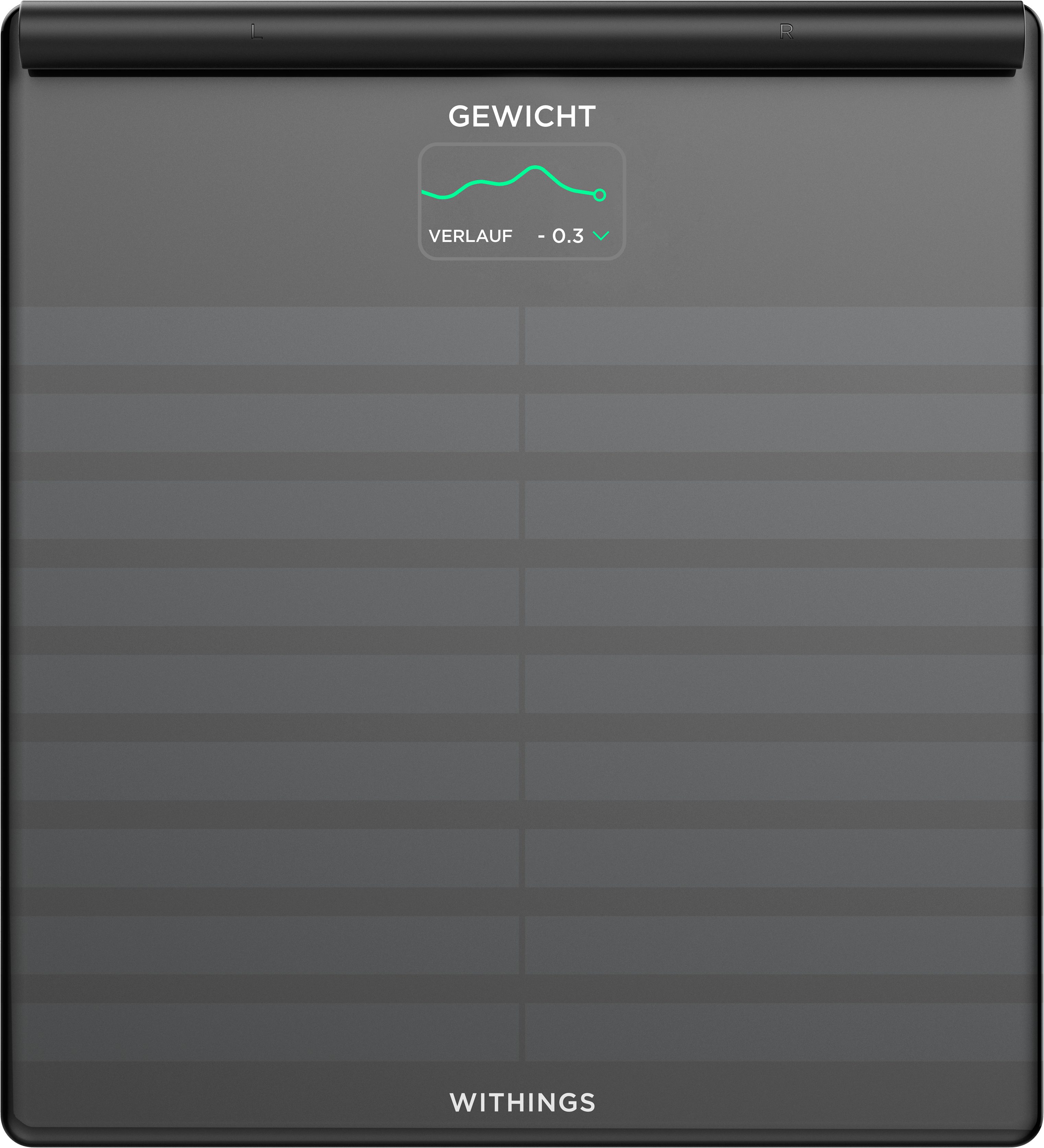 Withings Personenwaage Body Scan, mit integriertem
