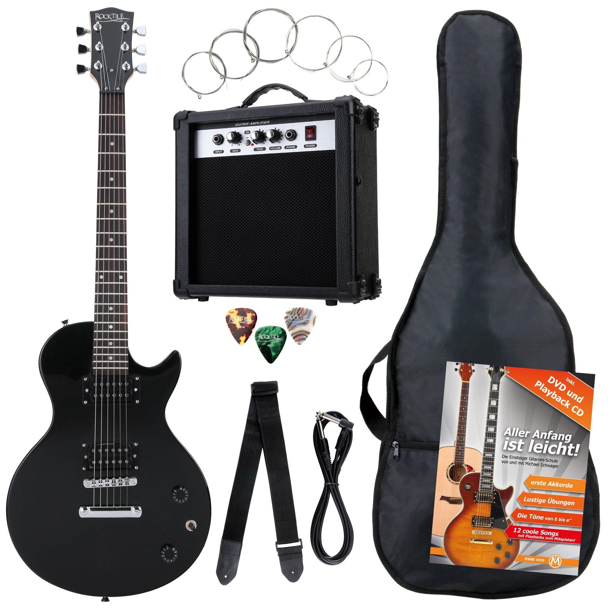 Rocktile E-Gitarre Banger's elektrische Gitarre Single