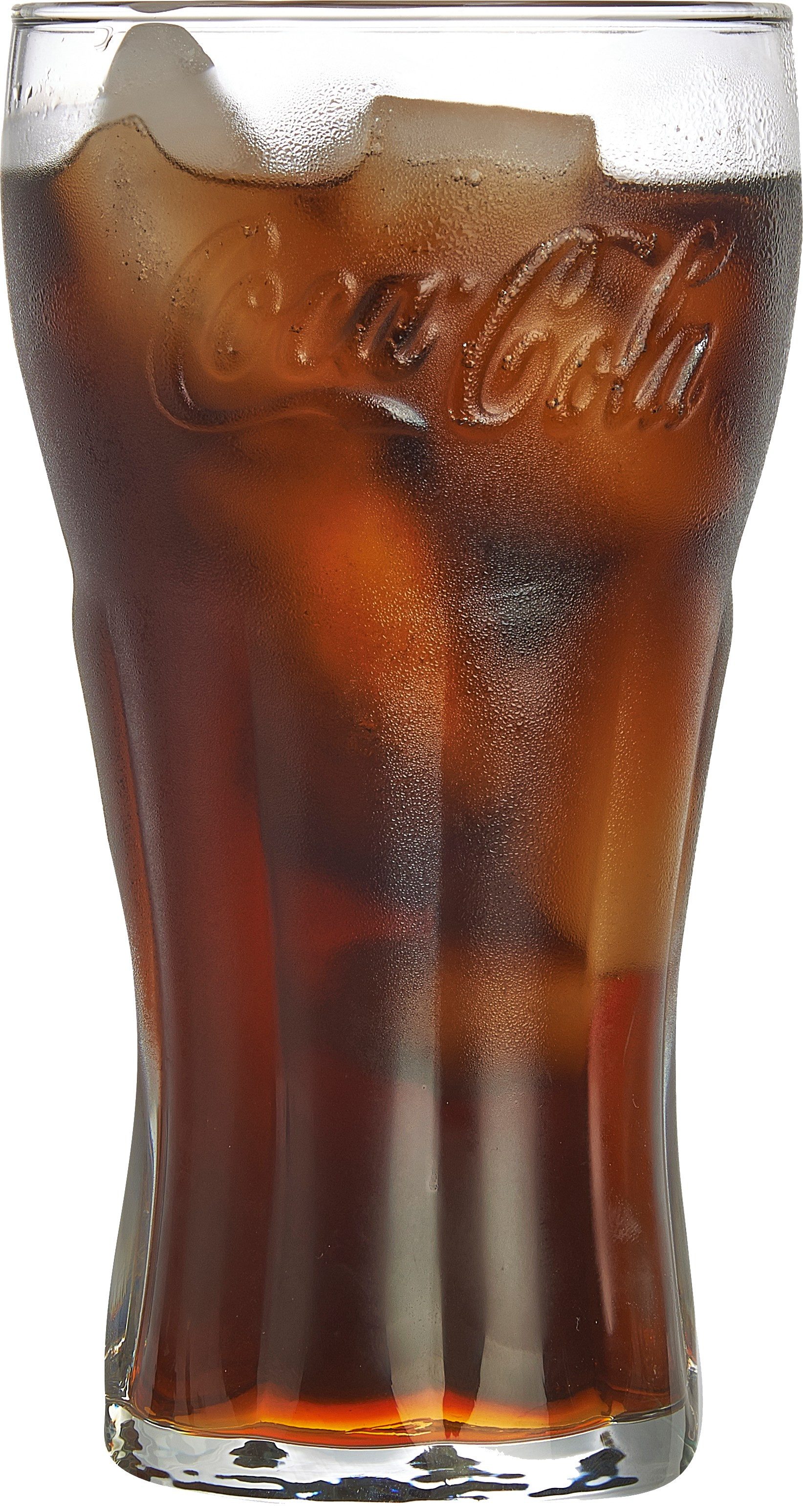 van Well Longdrinkglas Coca-Cola, Glas, spülmaschinengeeignet,