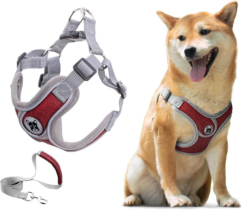 Beaface Hunde-Geschirr Verstellbares Comfort Geschirr sicherheitsgeschirr-