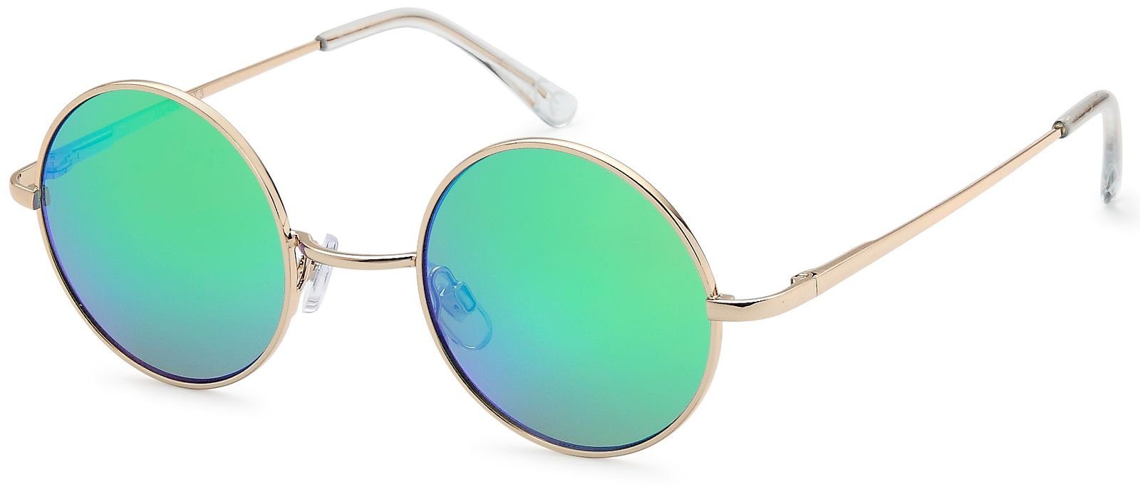 styleBREAKER Sonnenbrille Sonnenbrille mit kleinen runden