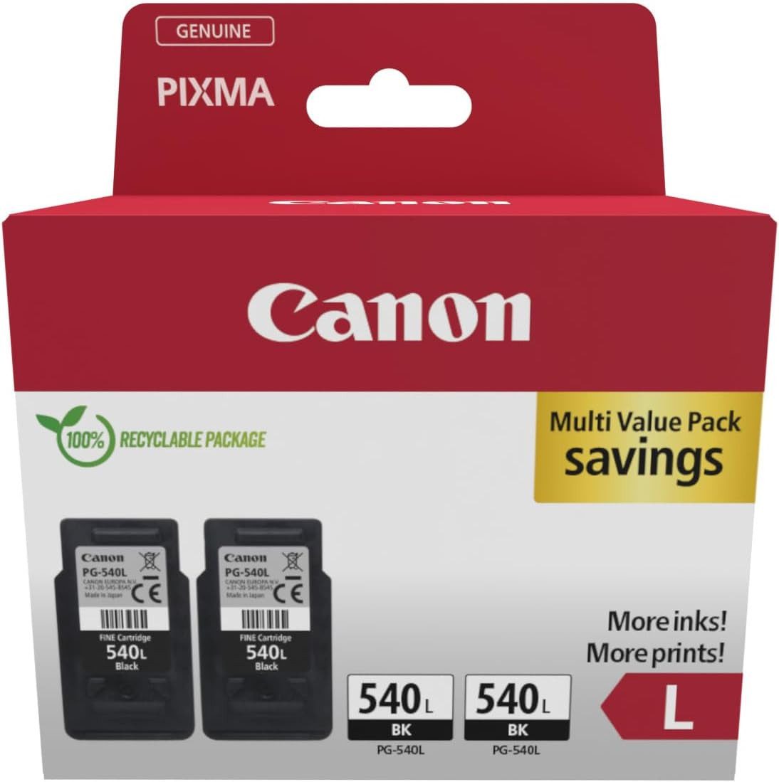 Canon Druckerpatrone Original Canon PG-540L Black