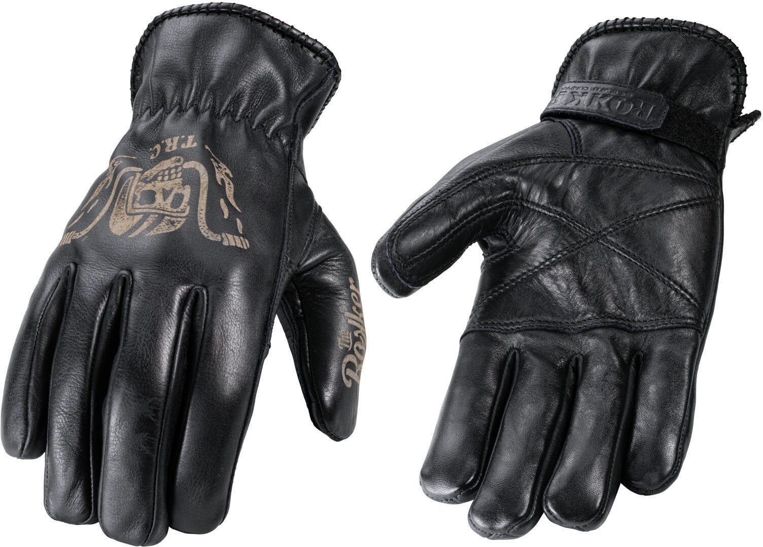 Rokker Motorradhandschuhe Tattoo Ape Motorrad Handschuhe