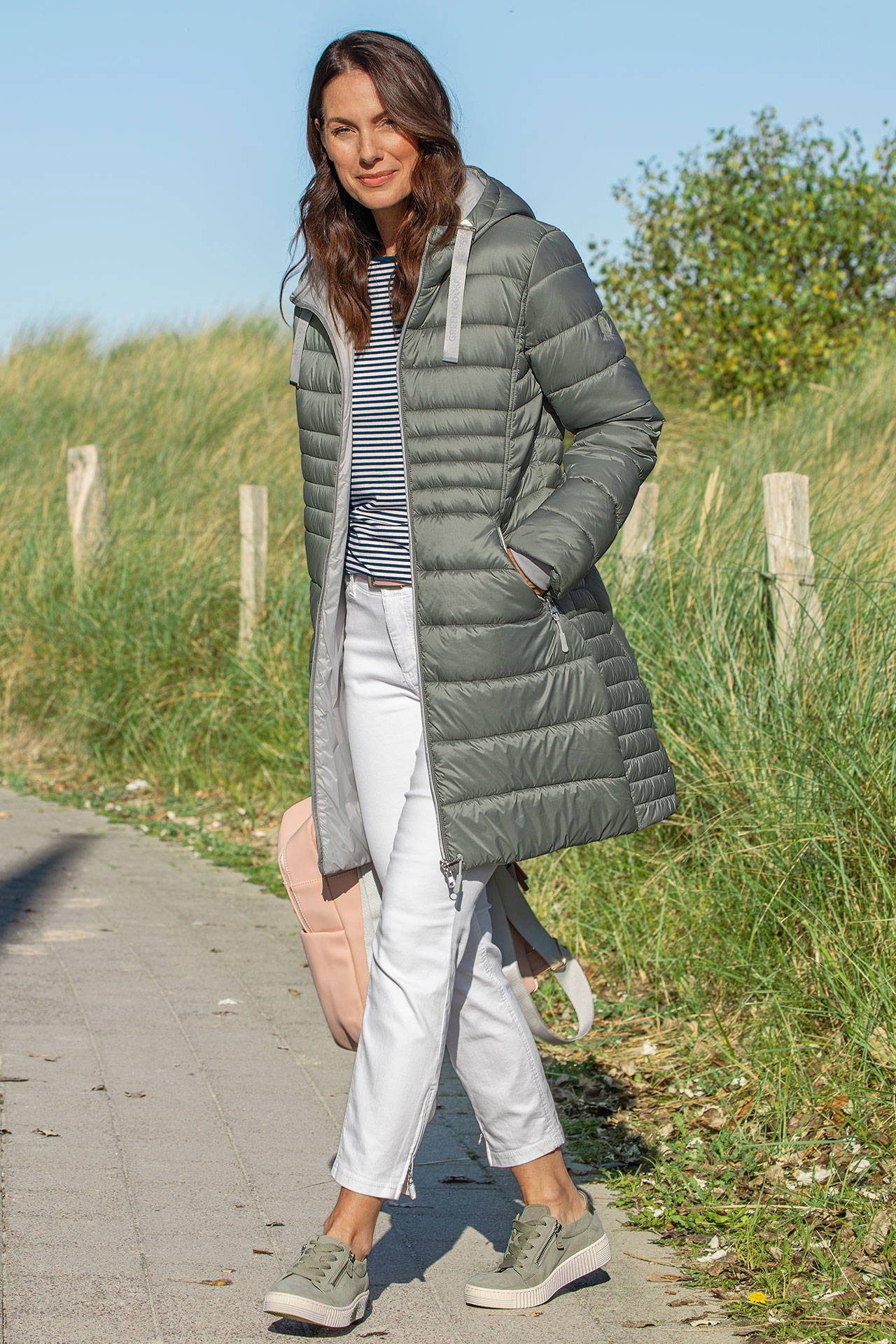 Green Goose Steppmantel