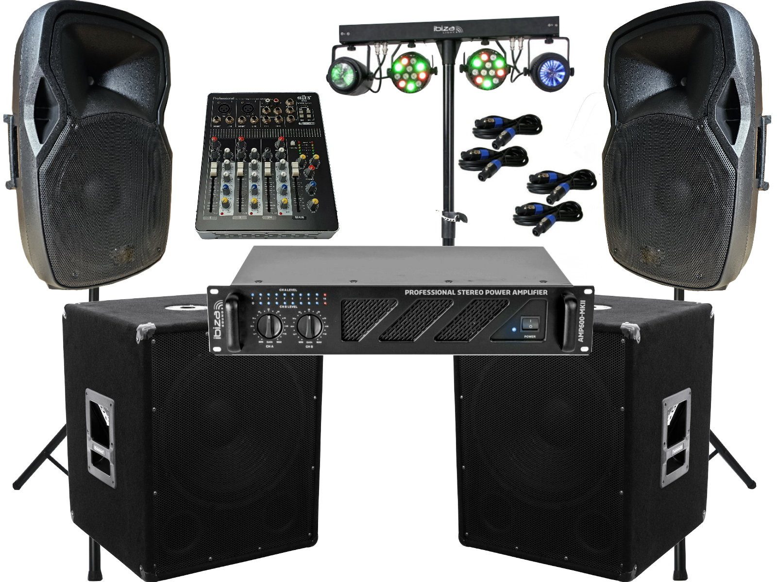 DSX DJ PA Anlage 3600 Watt