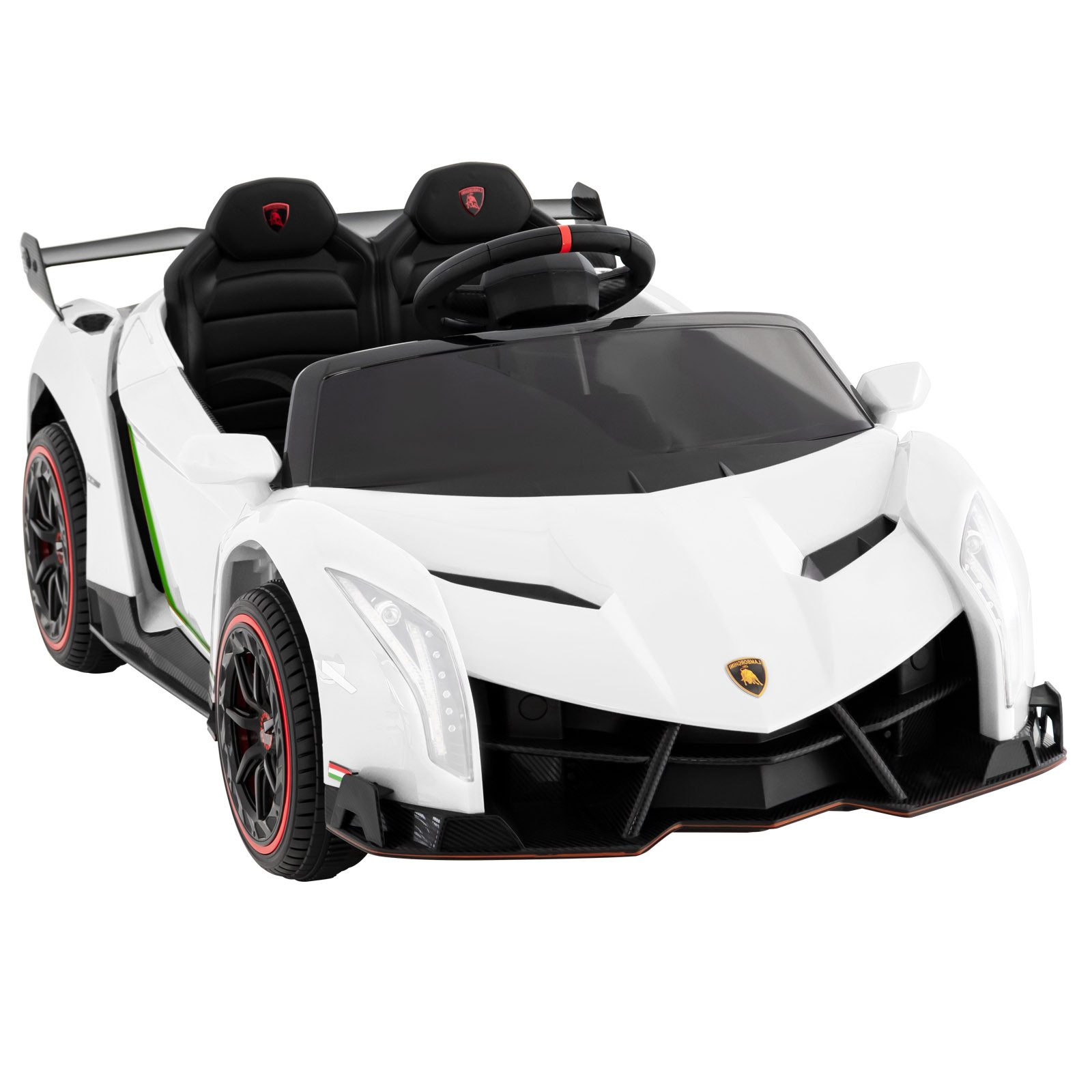 KOMFOTTEU Elektro-Kinderauto Lamborghini, Belastbarkeit 30 kg,