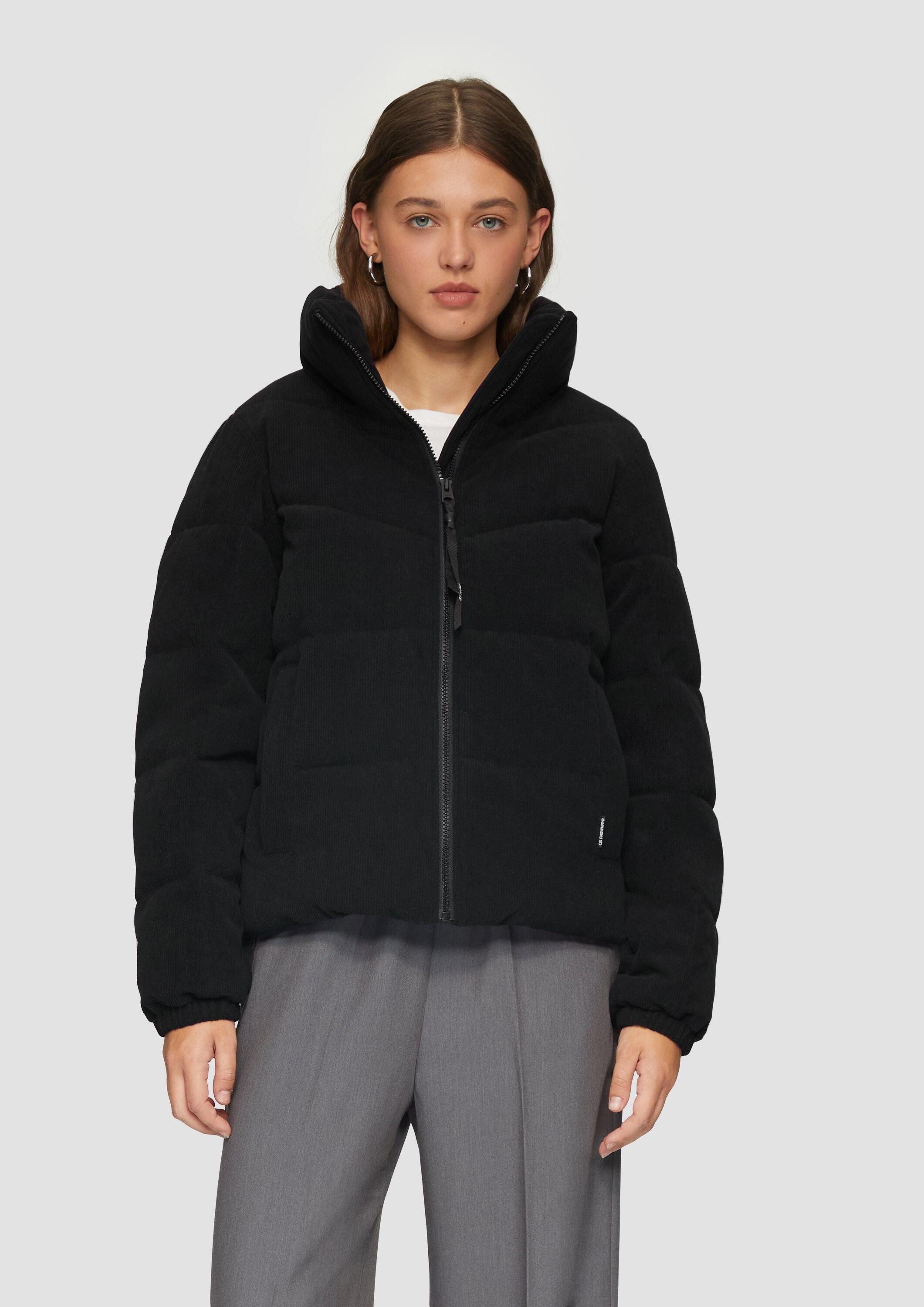 QS Winterjacke Outdoor-Jacke Wattierte Jacke aus