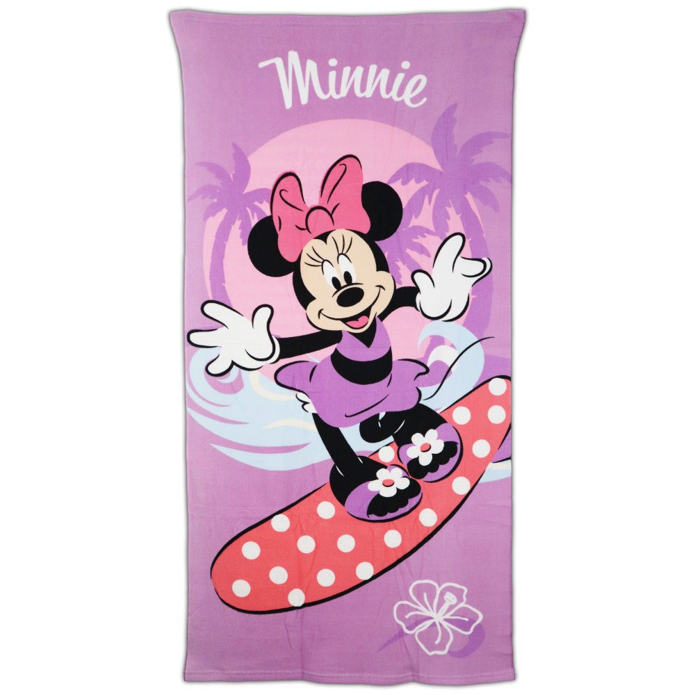 Disney Strandtuch Disney Minnie Maus Mikrofaser