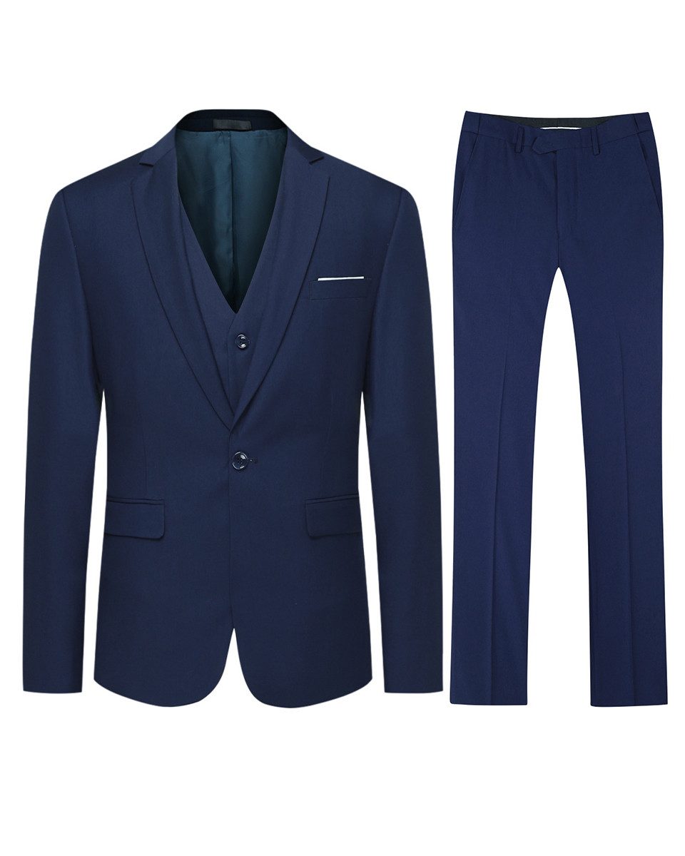 Allthemen Anzug (3 tlg) Herren Slim