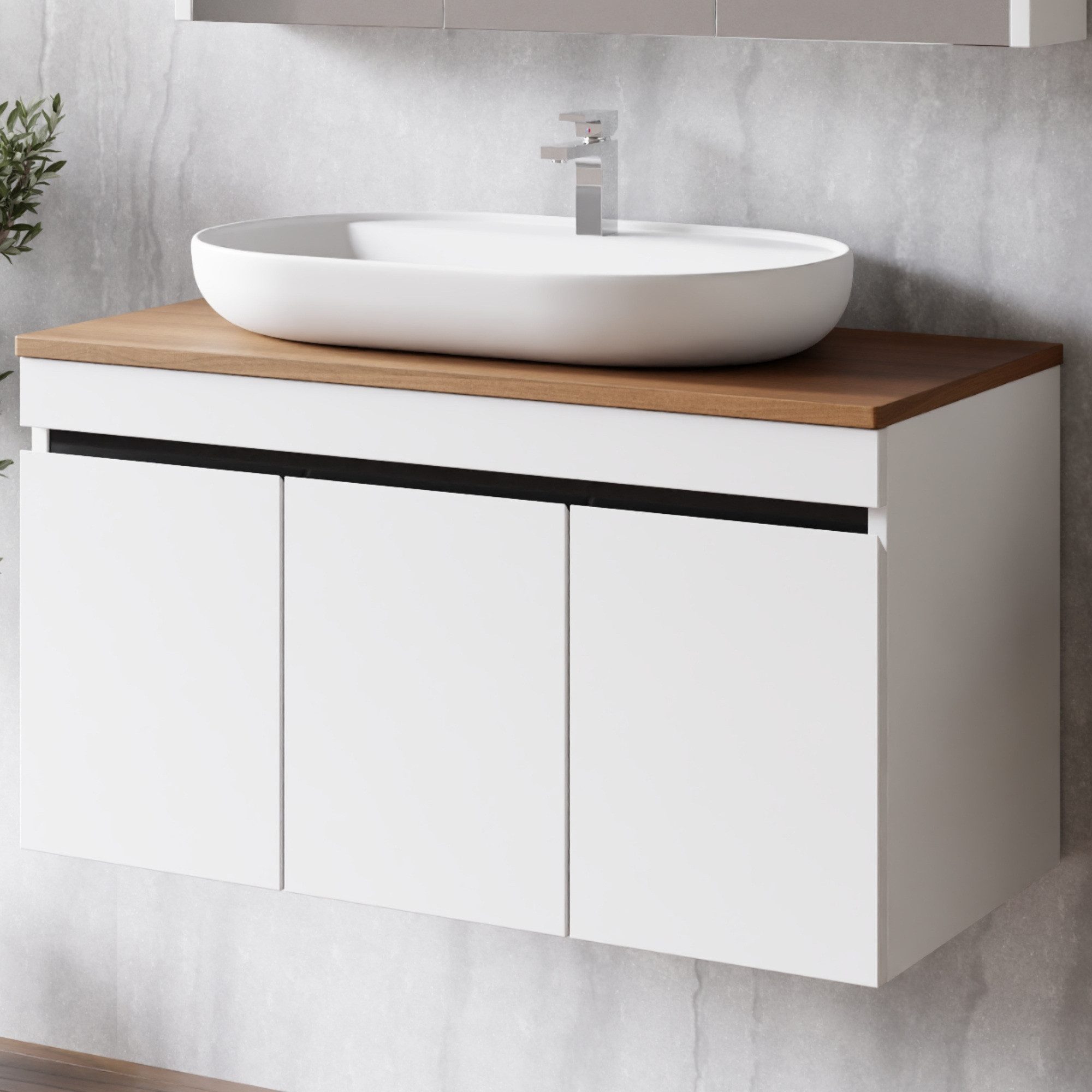 Karen Waschtisch-Set Waschtisch mit Unterschrank Venus