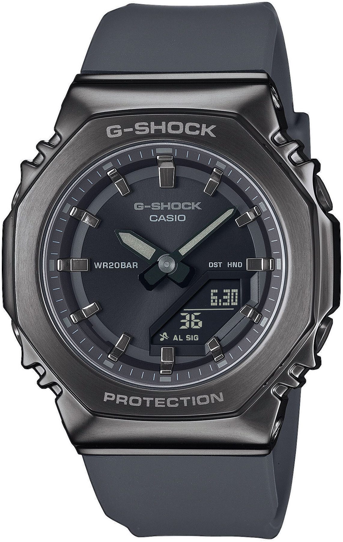 CASIO G-SHOCK Chronograph GM-S2110B-8AER, Quarzuhr,Armbanduhr,Damenuhr,Herrenuhr,bis 20