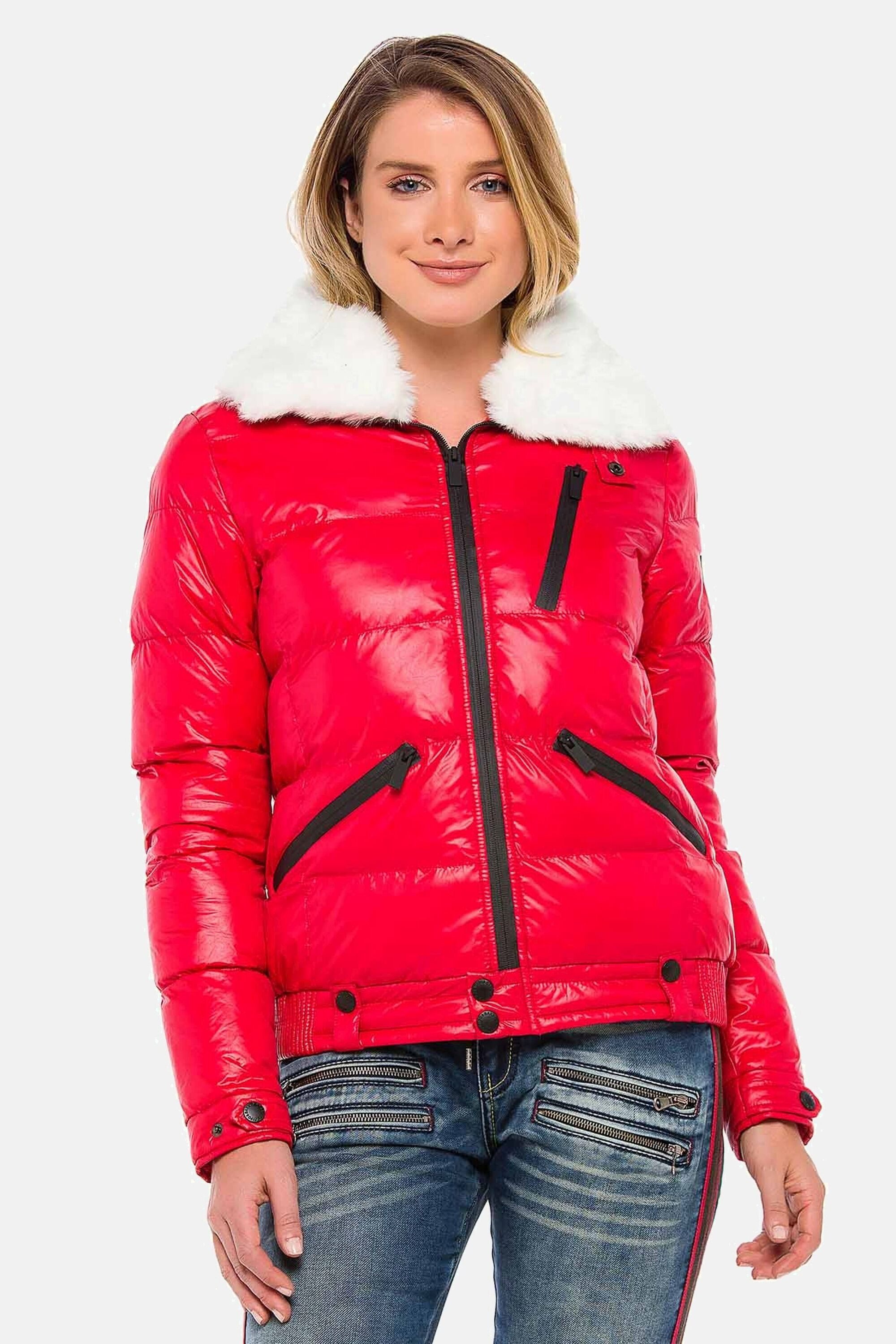 Cipo & Baxx Winterjacke Winterjacke mit
