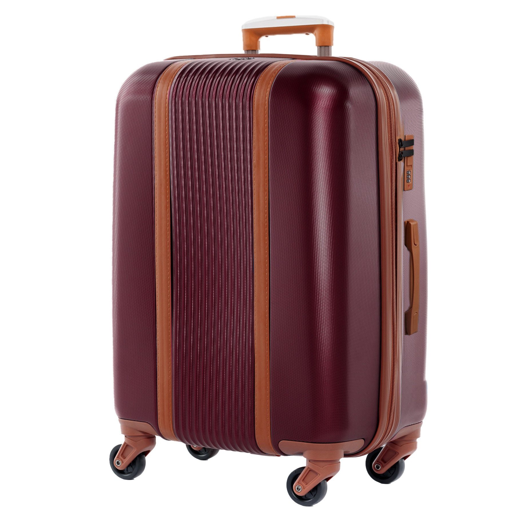 FERGÉ Kofferset Hartschale Handgepäck Carry-On Trolley