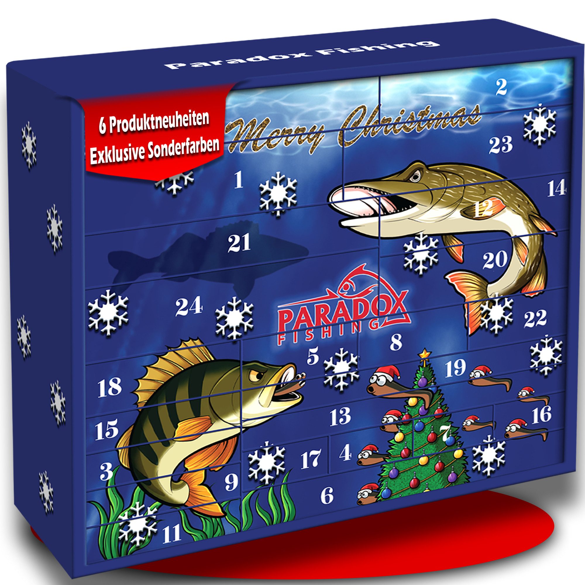 Paradox Fishing Adventskalender Raubfisch Angel Adventskalender