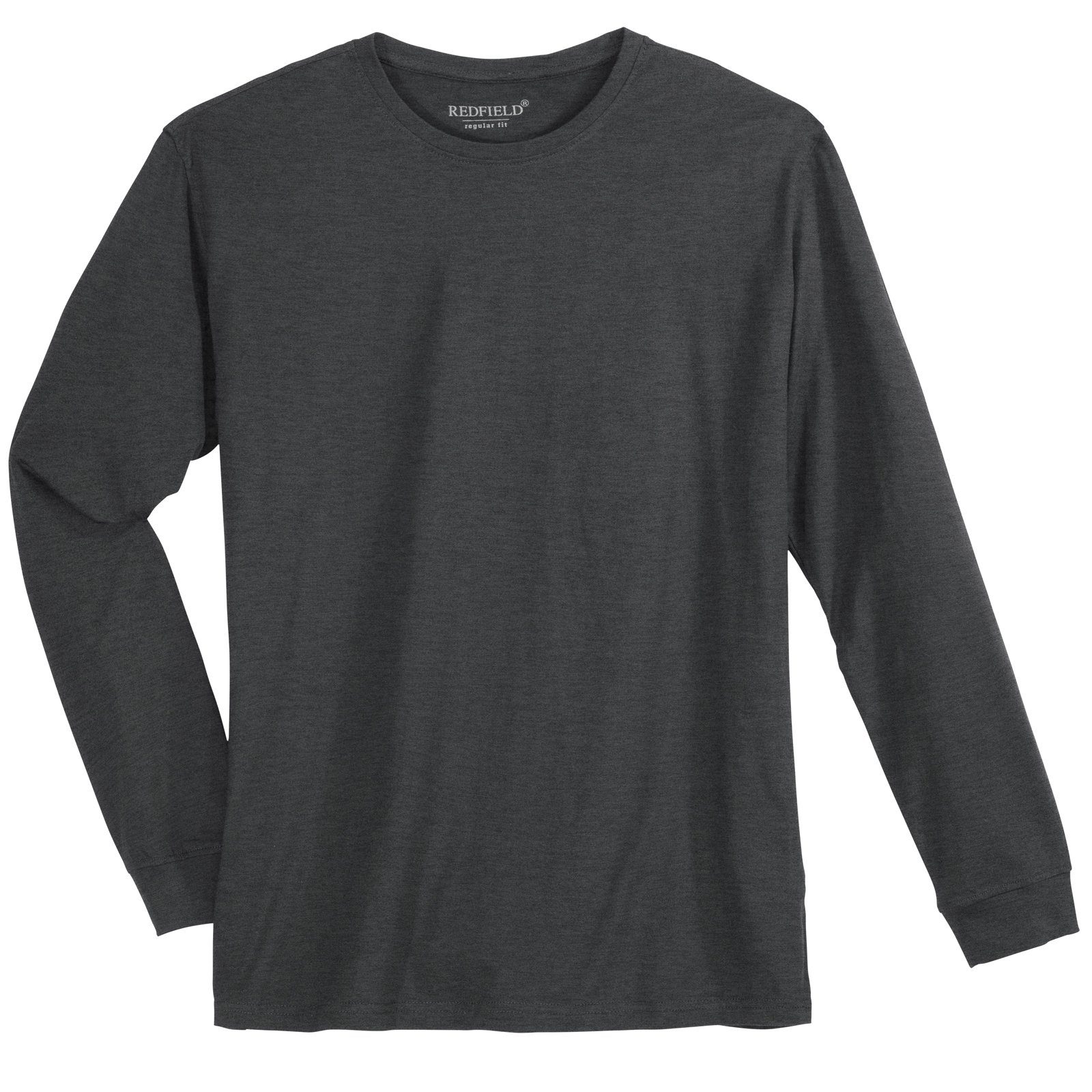 redfield Langarmshirt Redfield Langarmshirt anthrazit melange