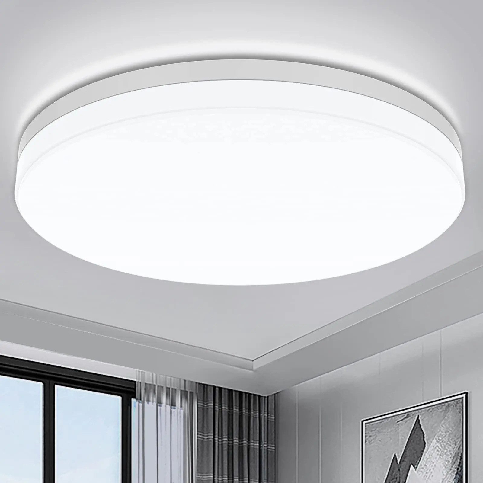 Athlix LED Deckenleuchte Deckenleuchte LED-Deckenleuchte Ultradünn