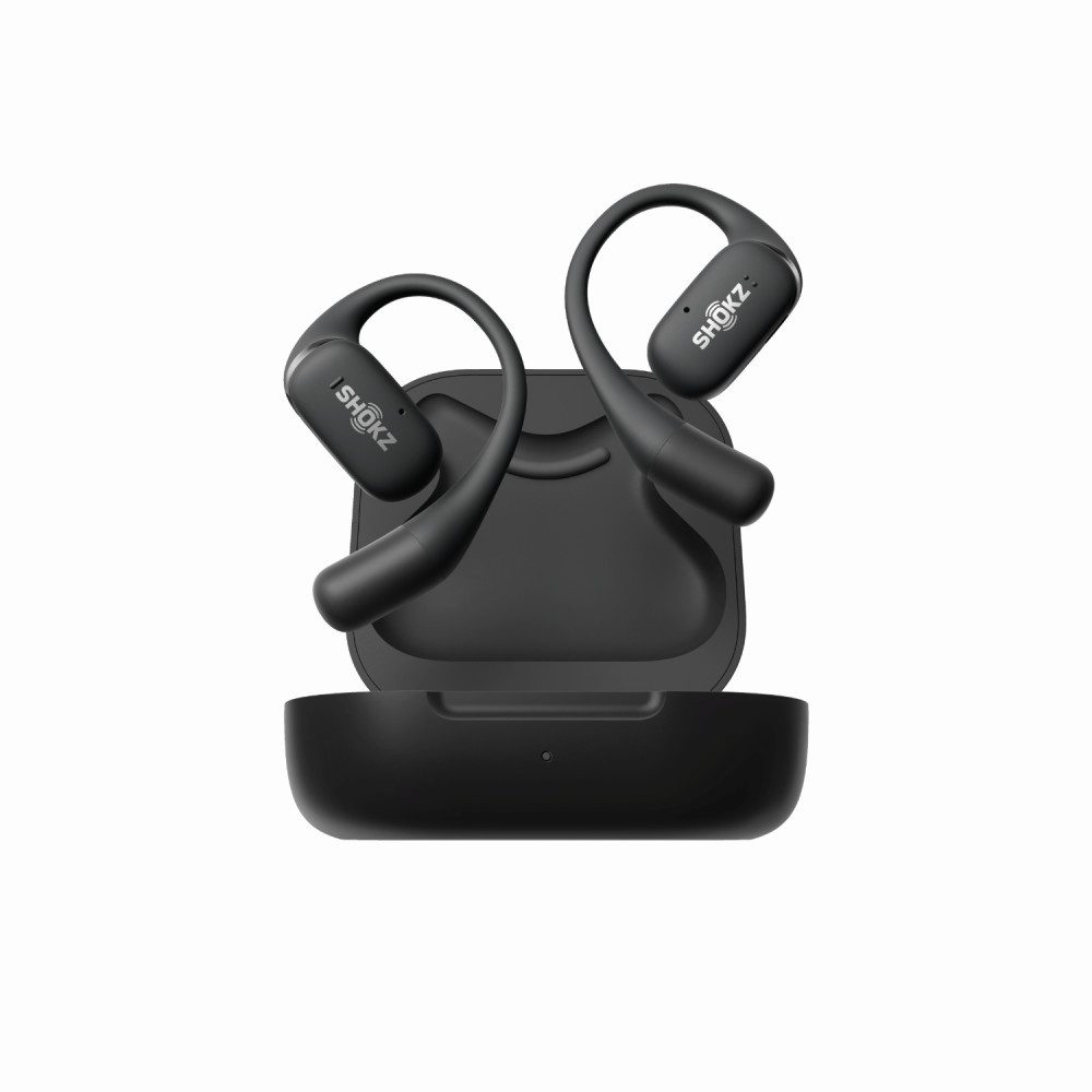 Shokz OpenFit schwarz Open-Ear-Kopfhörer In-Ear-Kopfhörer