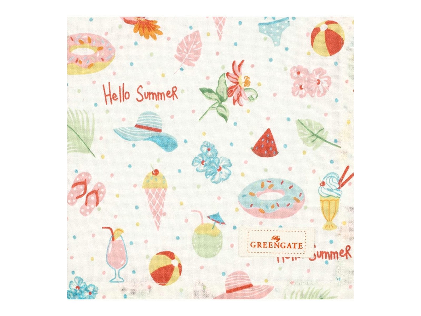 Greengate Stoffserviette Lula Stoffserviette white 40