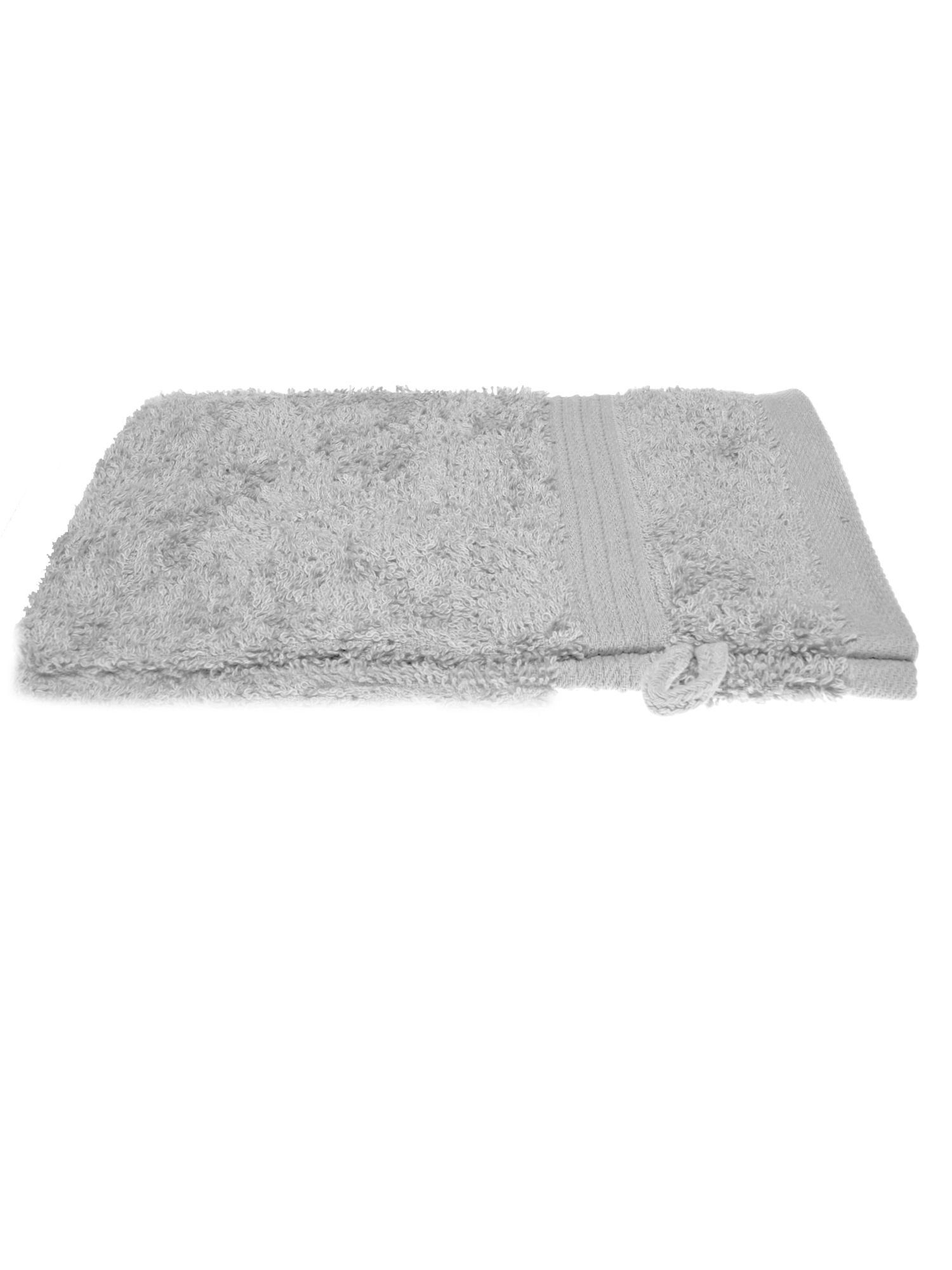 Julie Julsen Handtücher 1-Handtücher-Silber-Waschhandschuh 15 x