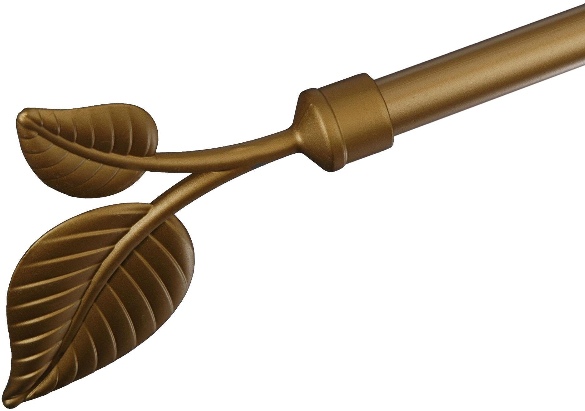 Liedeco Gardinenstangen-Endstück Blatt, Gardinen, (Set, 1-St),