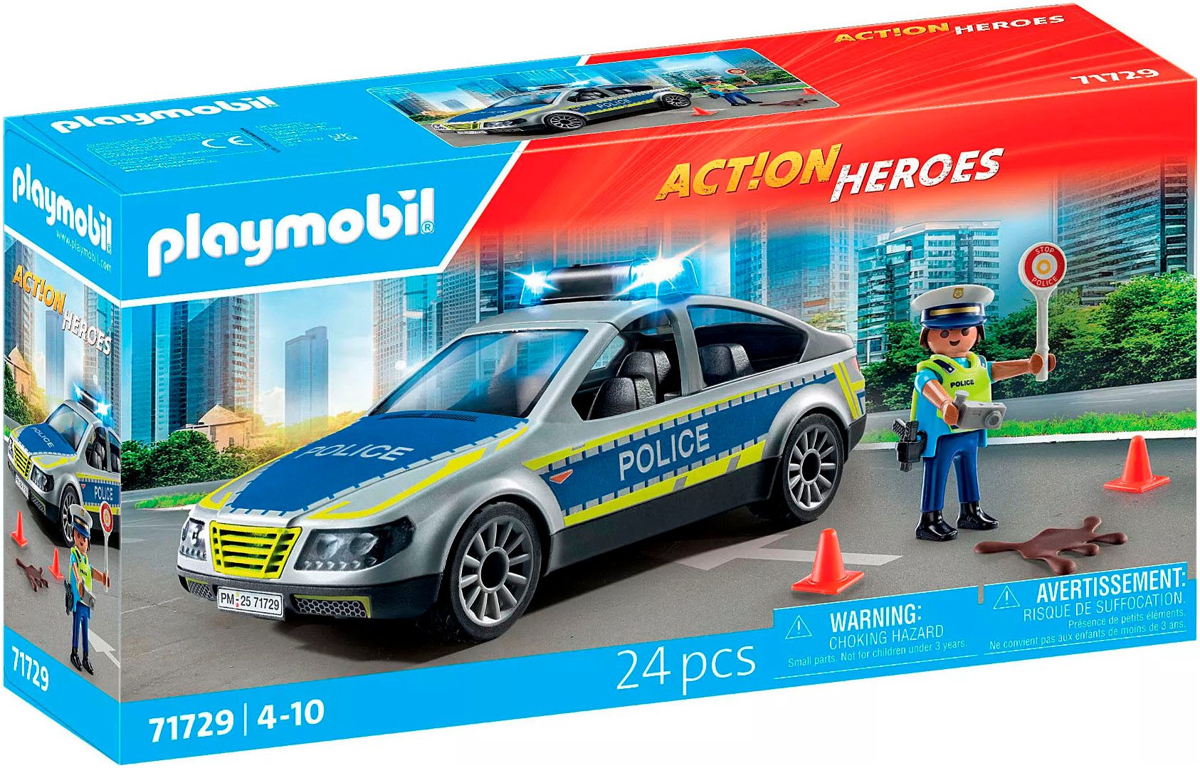 Playmobil® Polizei Streifenwagen (71729), Playmobil Action
