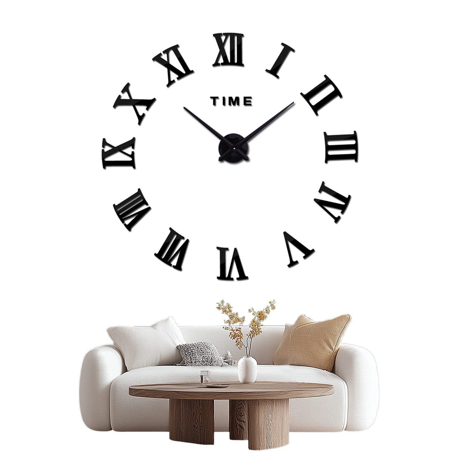 MODFU Wanduhr Acryl Wanduhr DIY Wand