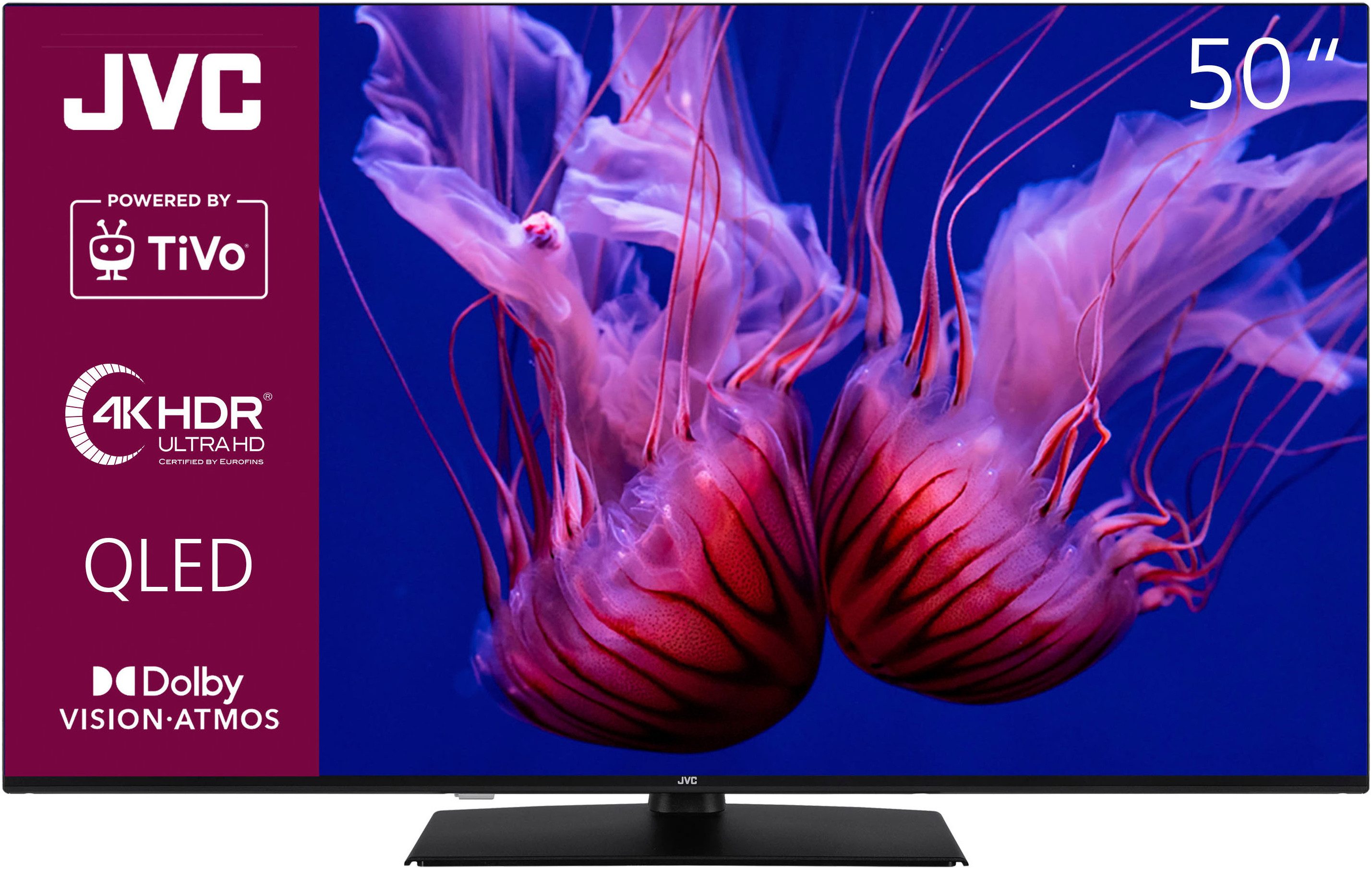 JVC LT-50VUQ3455 QLED-Fernseher (126 cm/50 Zoll,