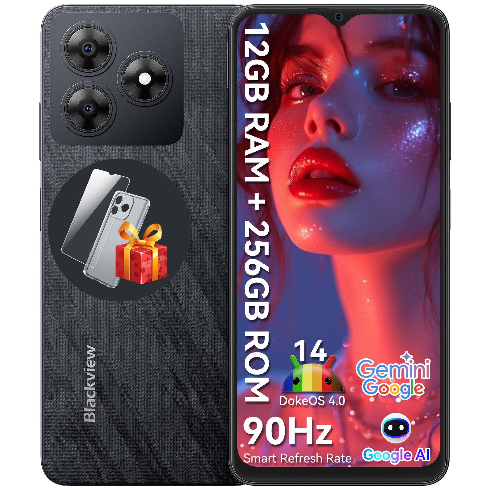 blackview Wave 8 4+256GB AI Smartphone